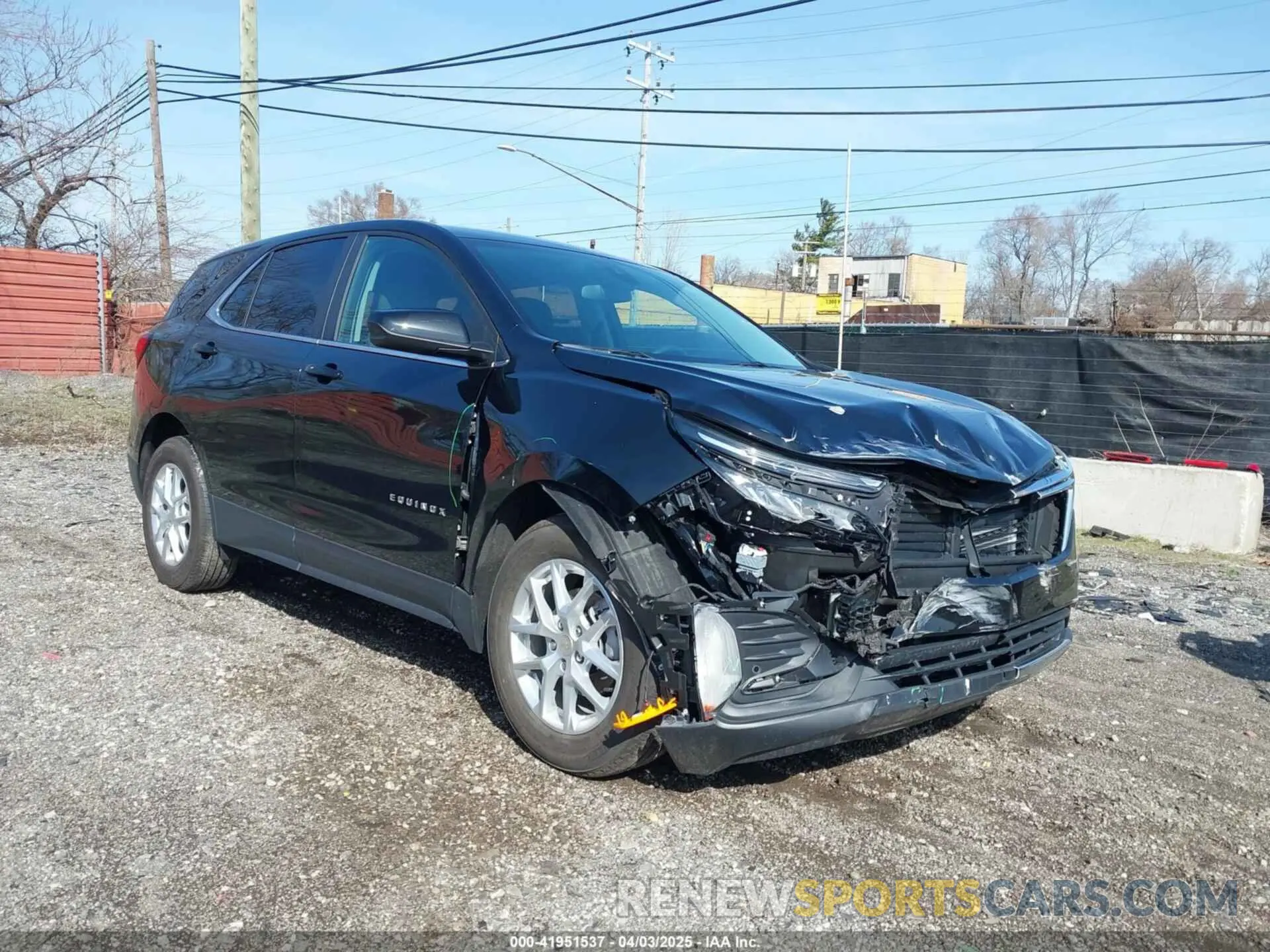 1 Фотография поврежденного автомобиля 3GNAXKEG2RL305850 CHEVROLET EQUINOX 2024