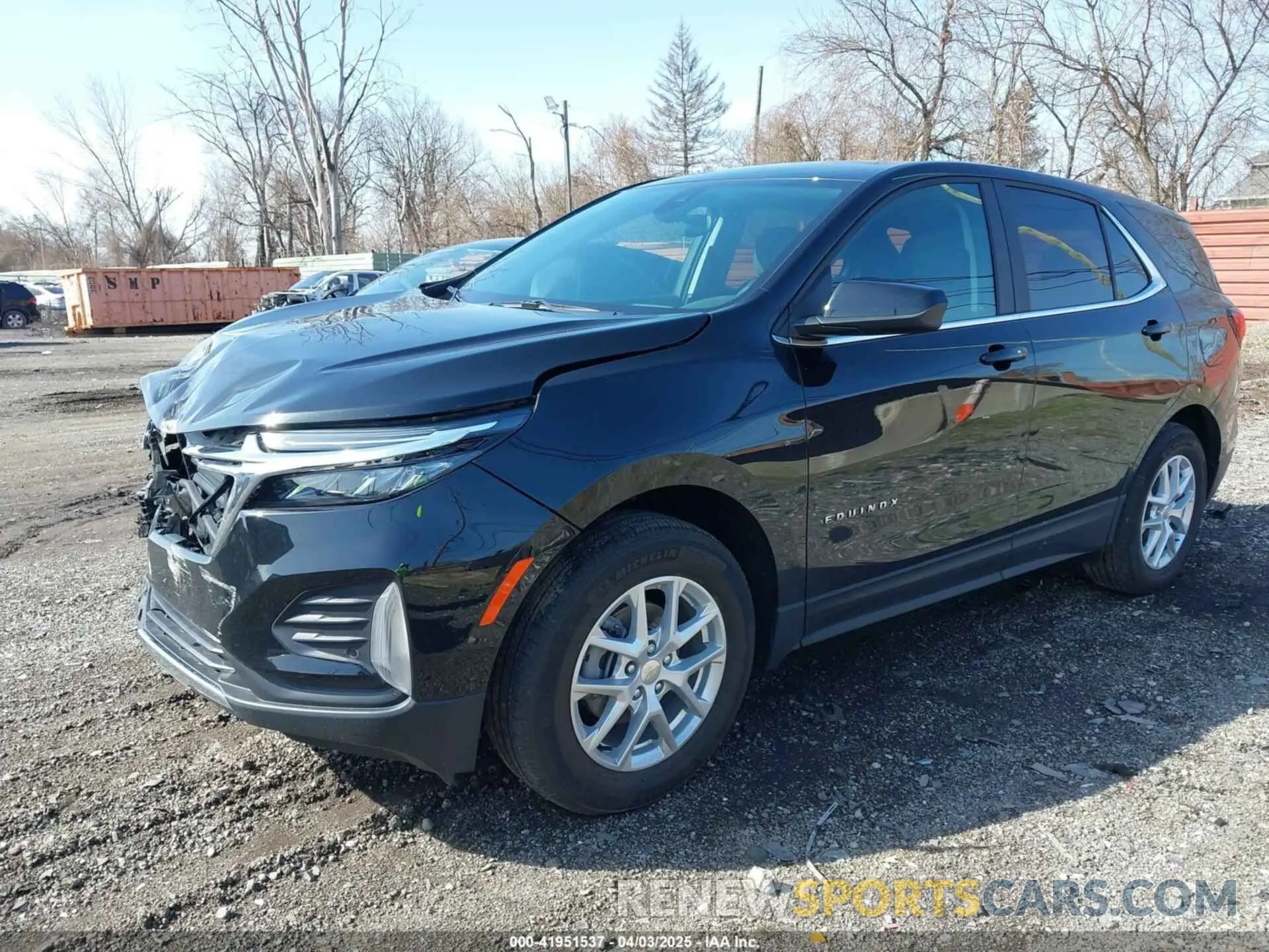 2 Фотография поврежденного автомобиля 3GNAXKEG2RL305850 CHEVROLET EQUINOX 2024