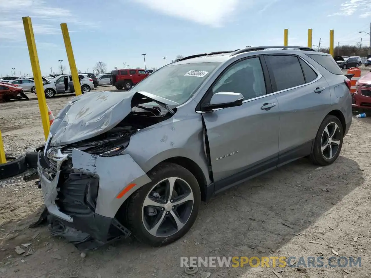 1 Photograph of a damaged car 3GNAXKEG2RL339710 CHEVROLET EQUINOX 2024