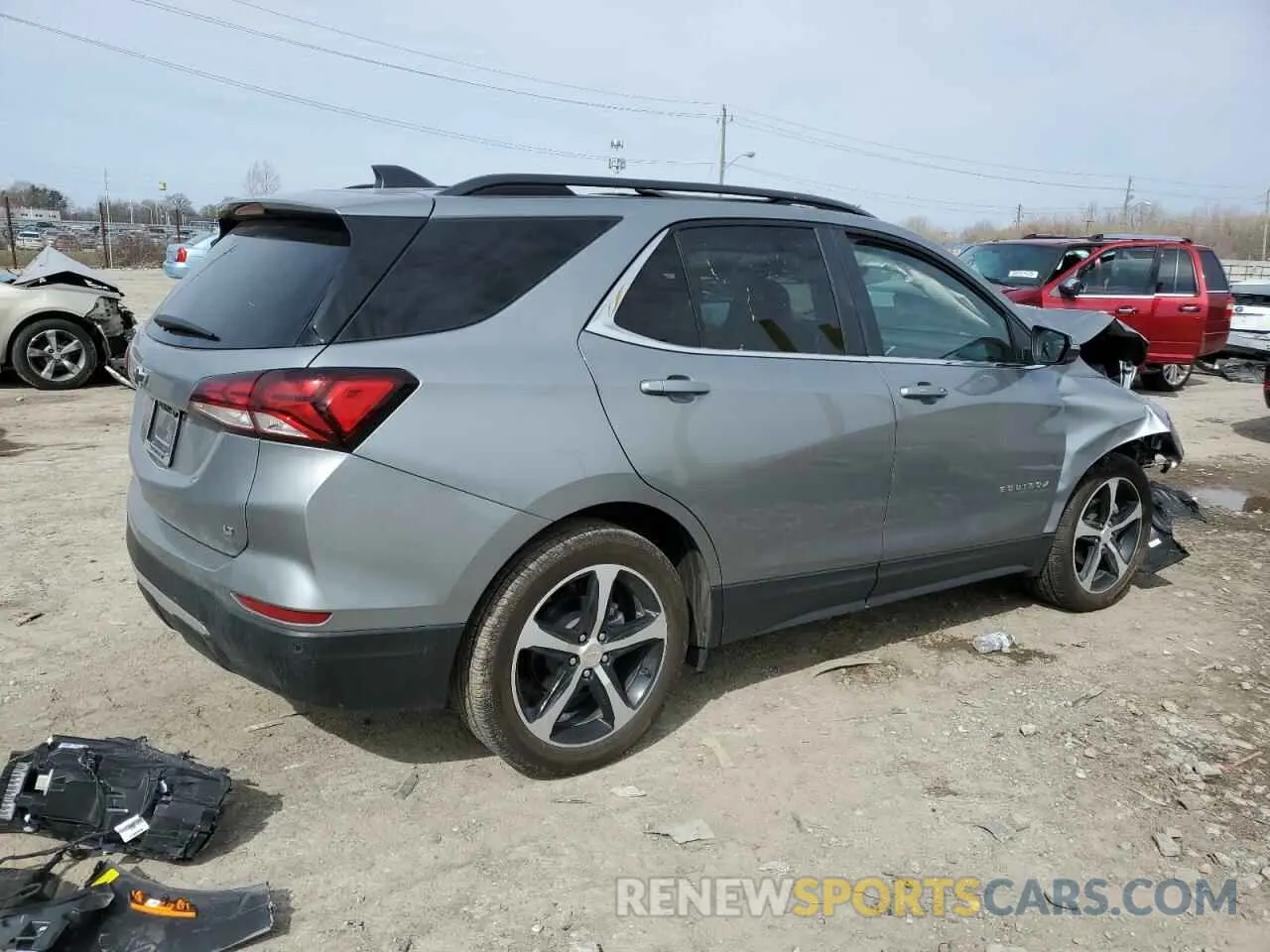 3 Photograph of a damaged car 3GNAXKEG2RL339710 CHEVROLET EQUINOX 2024