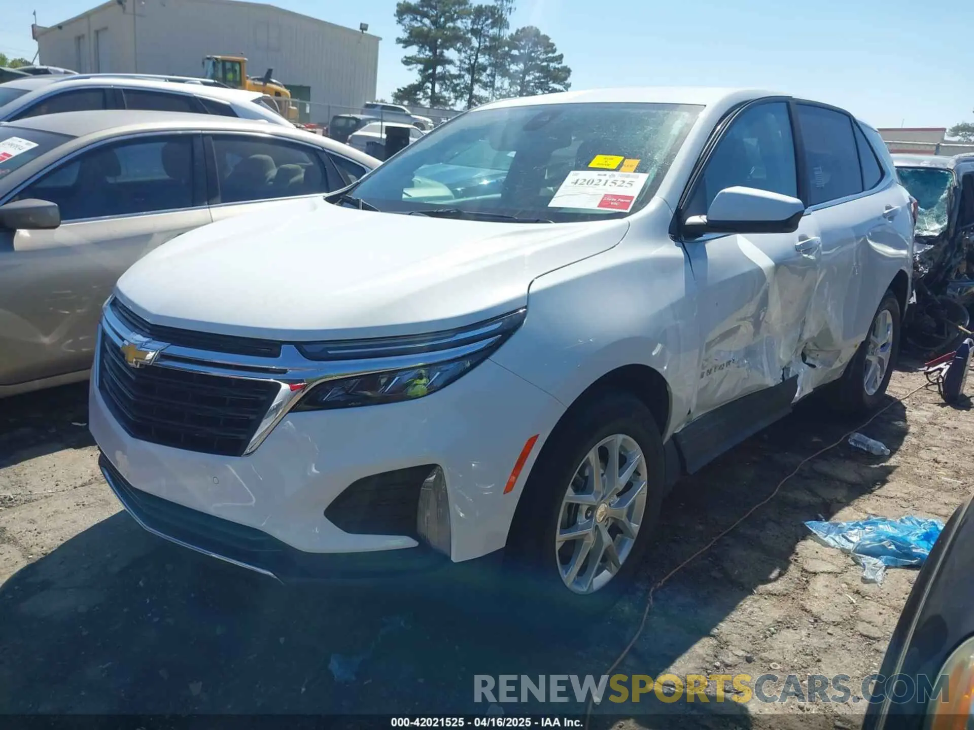 2 Фотография поврежденного автомобиля 3GNAXKEG3RS232431 CHEVROLET EQUINOX 2024