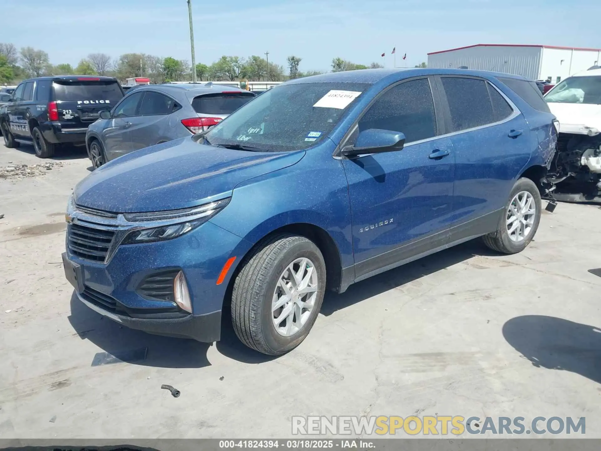 2 Фотография поврежденного автомобиля 3GNAXKEG4RL125673 CHEVROLET EQUINOX 2024