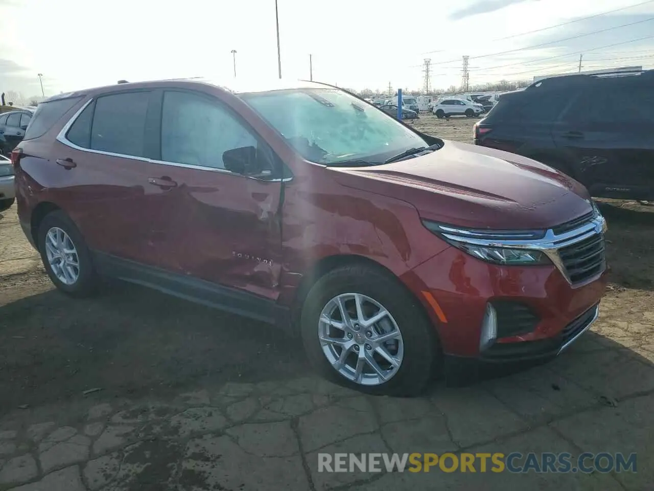 4 Photograph of a damaged car 3GNAXKEG4RS239999 CHEVROLET EQUINOX 2024