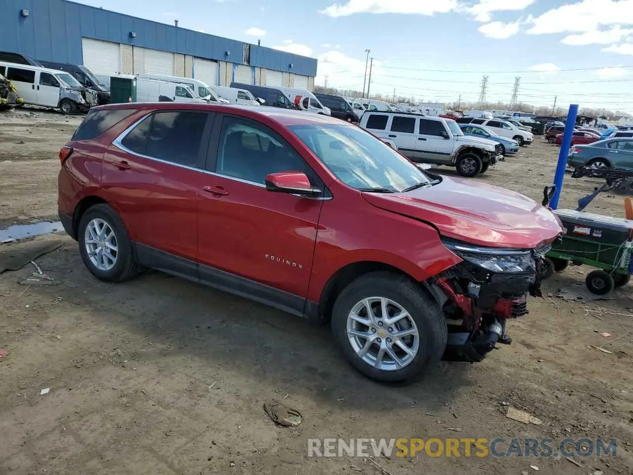 4 Фотография поврежденного автомобиля 3GNAXKEG6RL221790 CHEVROLET EQUINOX 2024