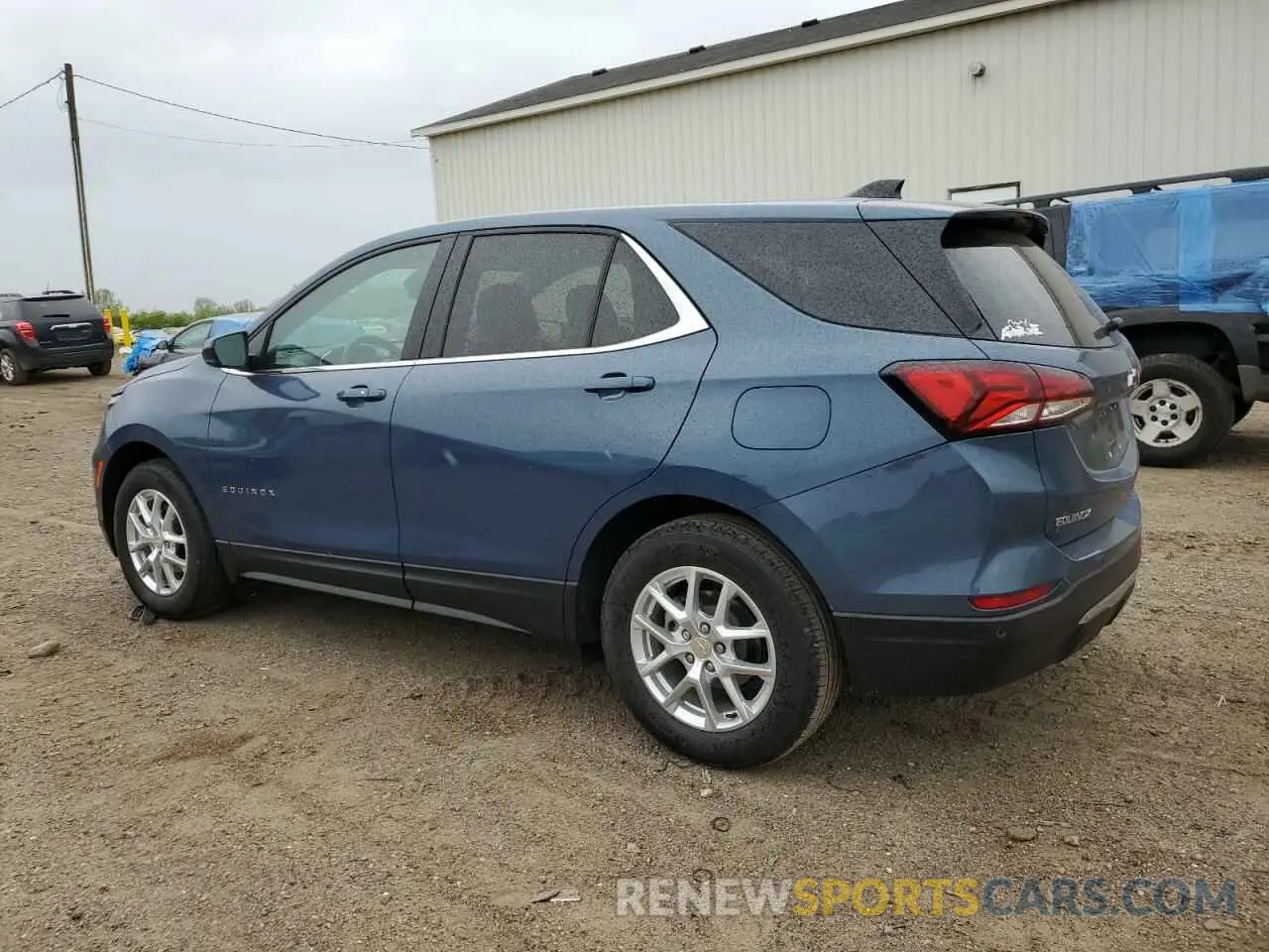 2 Photograph of a damaged car 3GNAXKEG7RL331439 CHEVROLET EQUINOX 2024