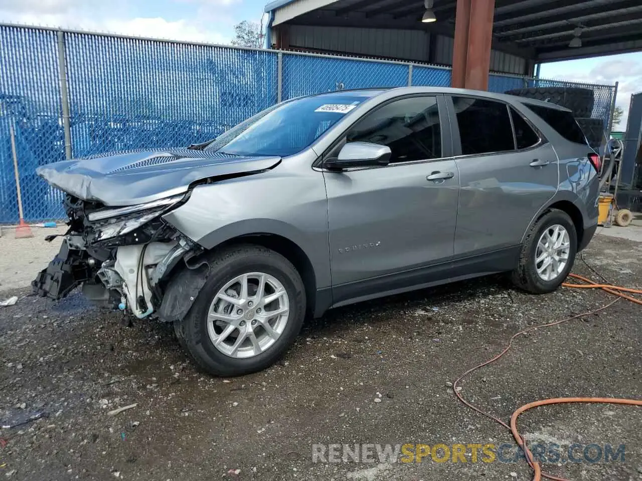 1 Photograph of a damaged car 3GNAXKEG7RS237437 CHEVROLET EQUINOX 2024