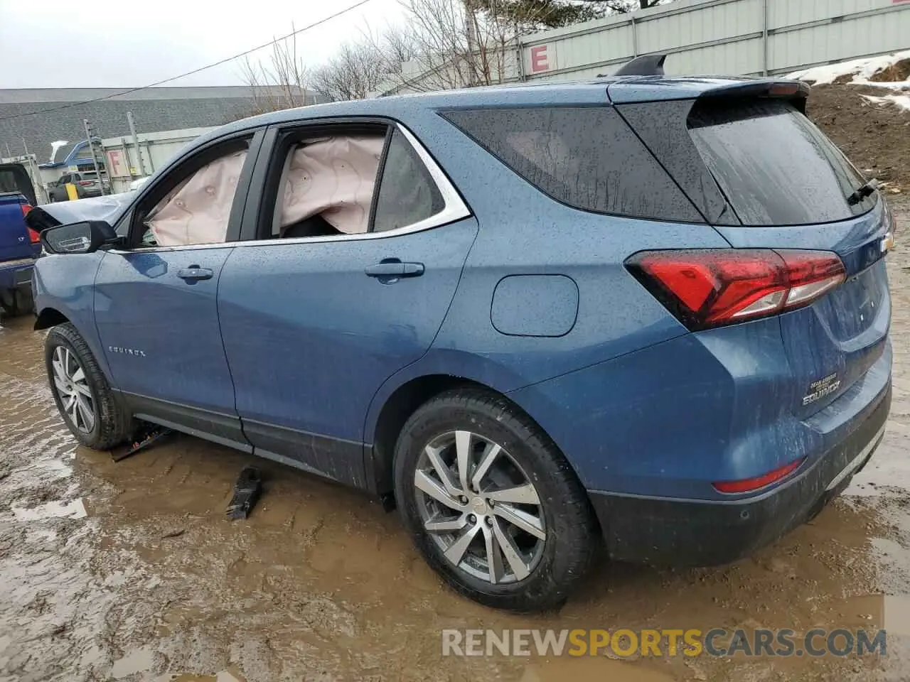 2 Photograph of a damaged car 3GNAXKEG8RL215750 CHEVROLET EQUINOX 2024