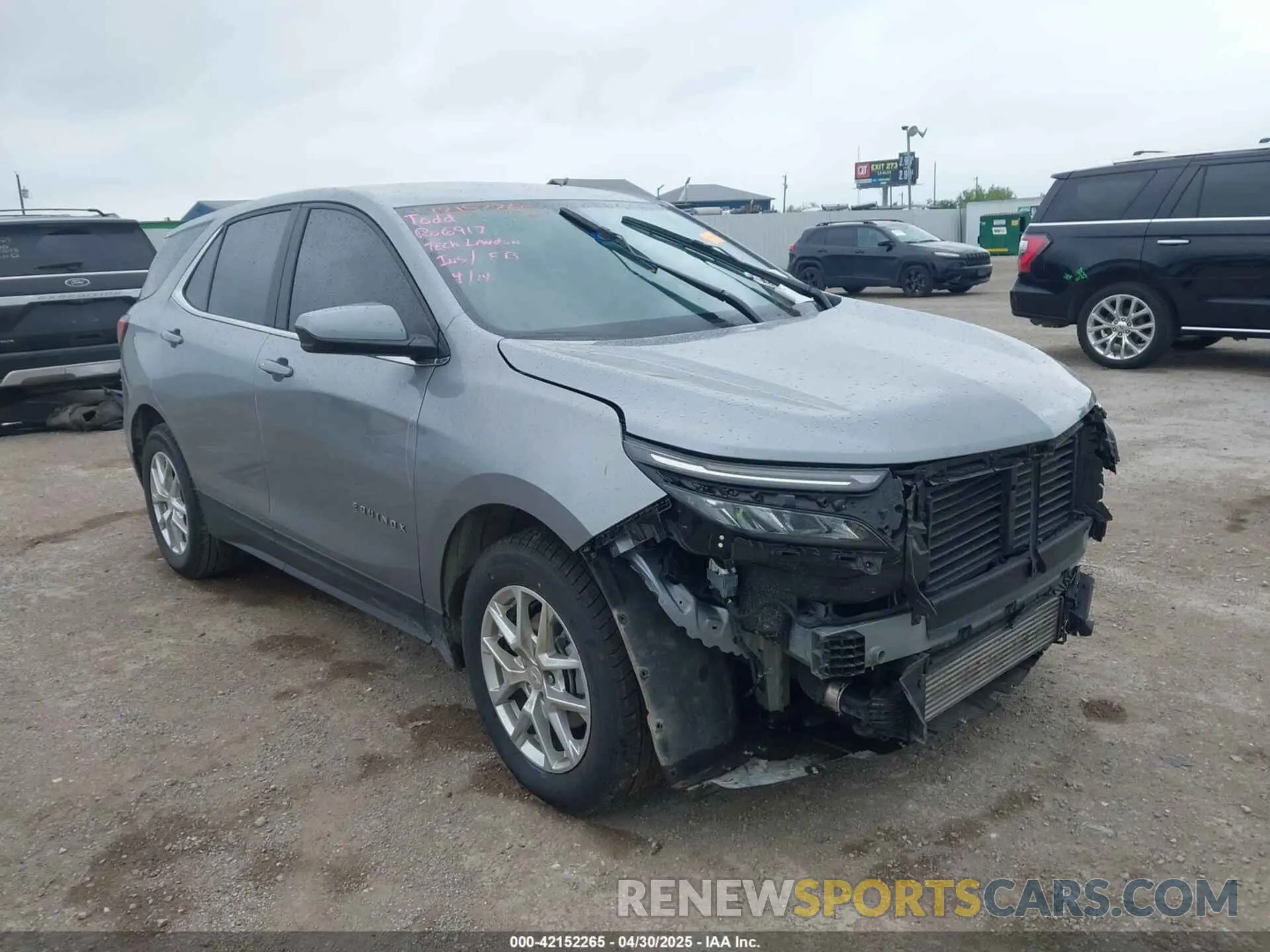 1 Photograph of a damaged car 3GNAXKEG8RS157449 CHEVROLET EQUINOX 2024