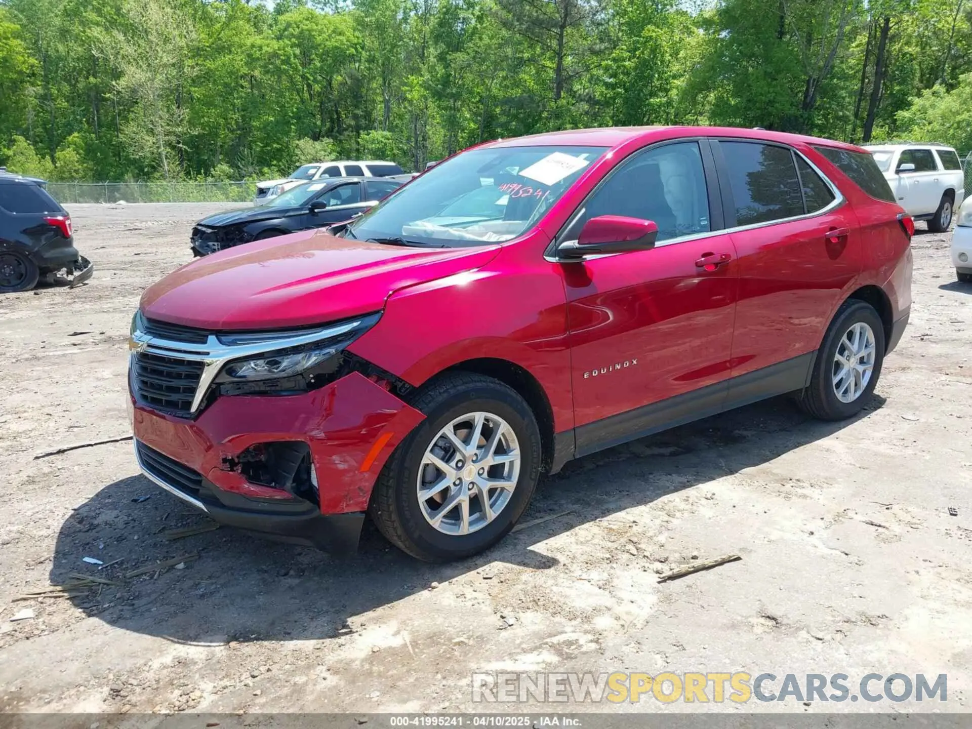 2 Photograph of a damaged car 3GNAXKEGXRL171718 CHEVROLET EQUINOX 2024