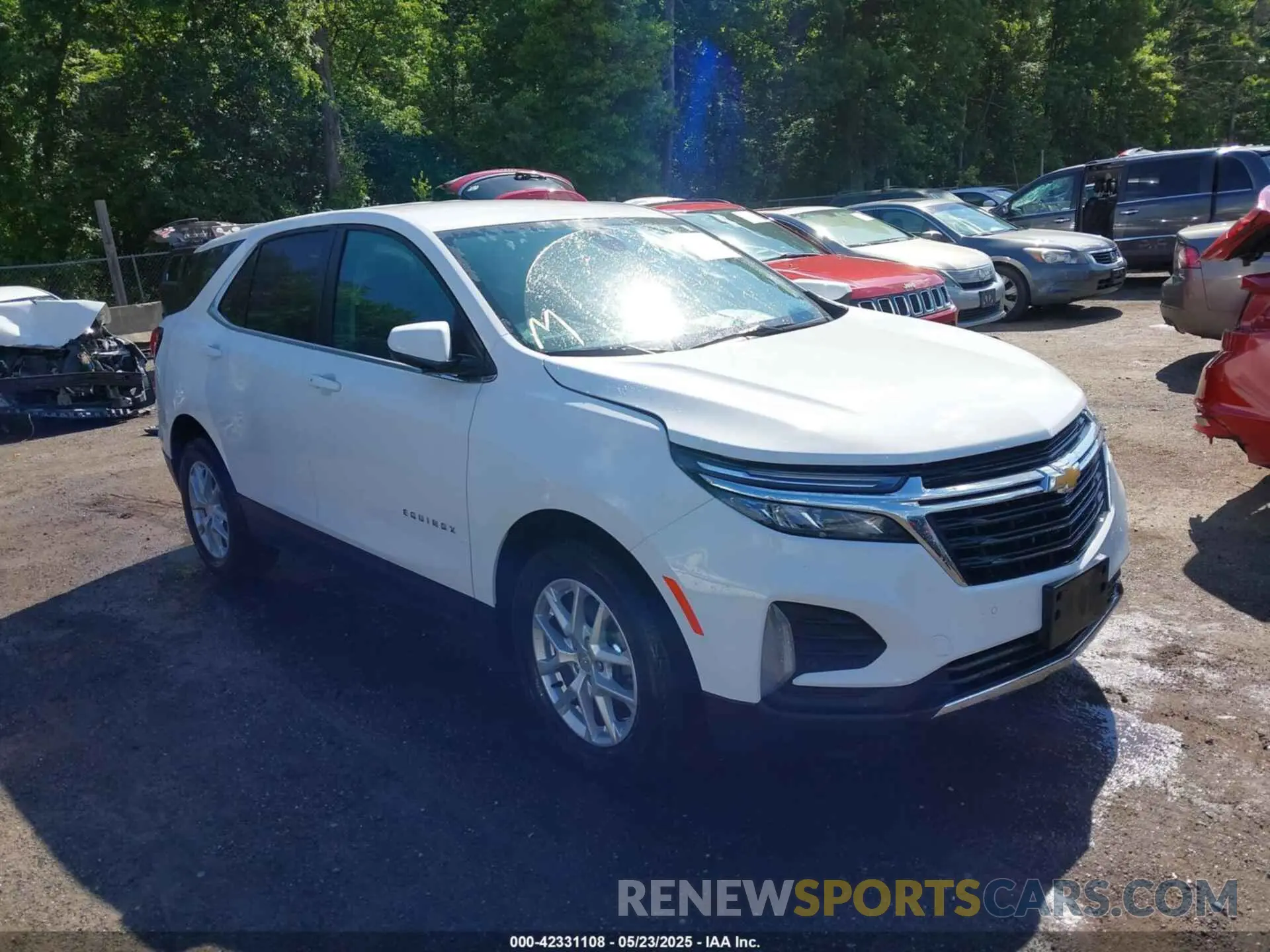 1 Photograph of a damaged car 3GNAXKEGXRL256851 CHEVROLET EQUINOX 2024
