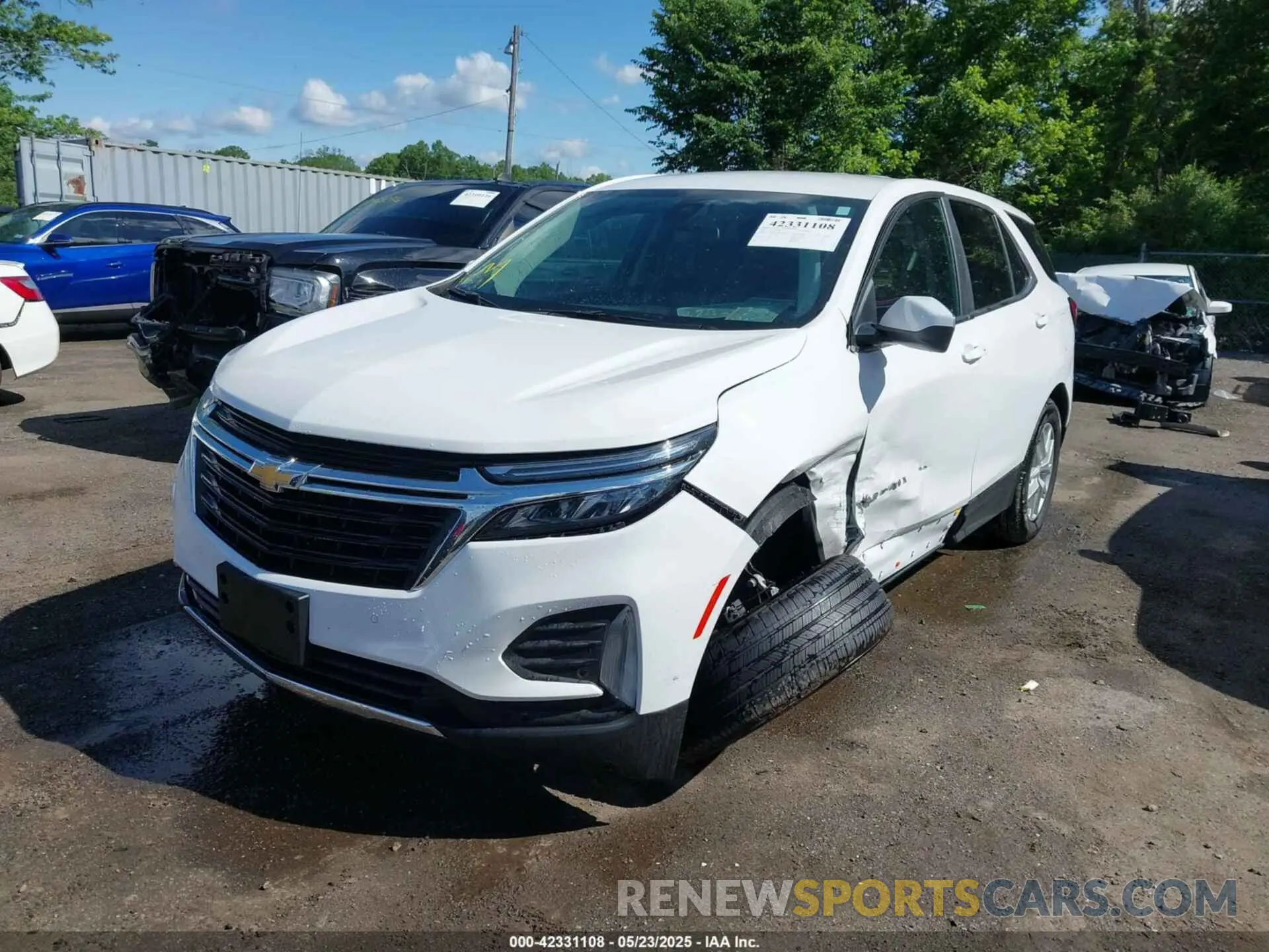 6 Photograph of a damaged car 3GNAXKEGXRL256851 CHEVROLET EQUINOX 2024