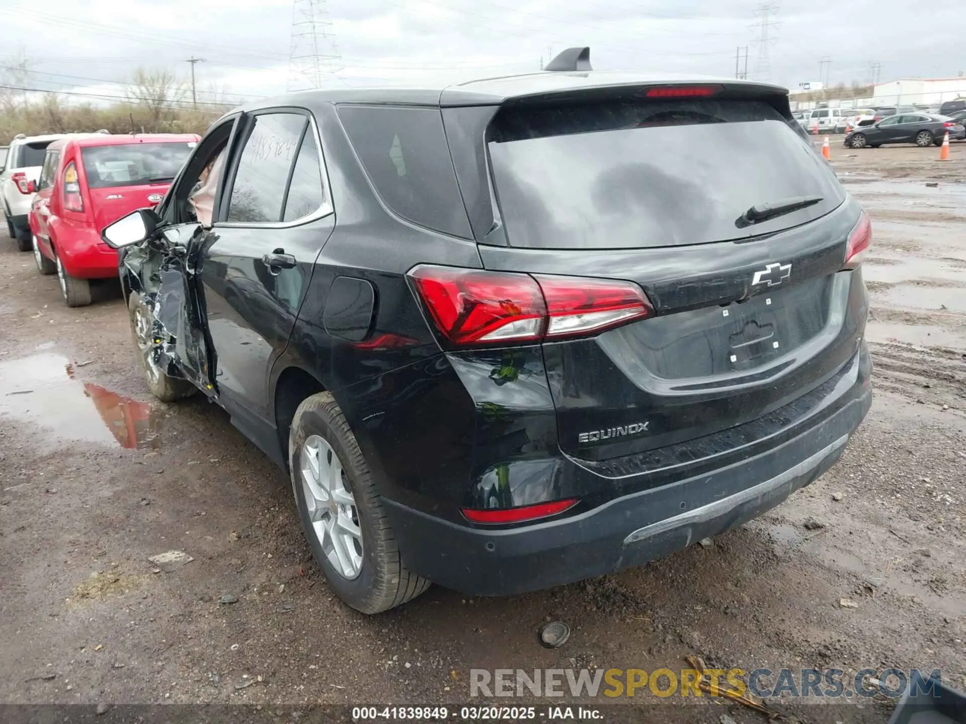 3 Photograph of a damaged car 3GNAXKEGXRL345612 CHEVROLET EQUINOX 2024