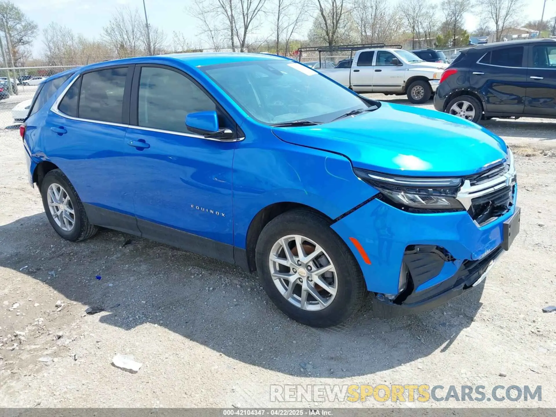1 Photograph of a damaged car 3GNAXKEGXRS110083 CHEVROLET EQUINOX 2024