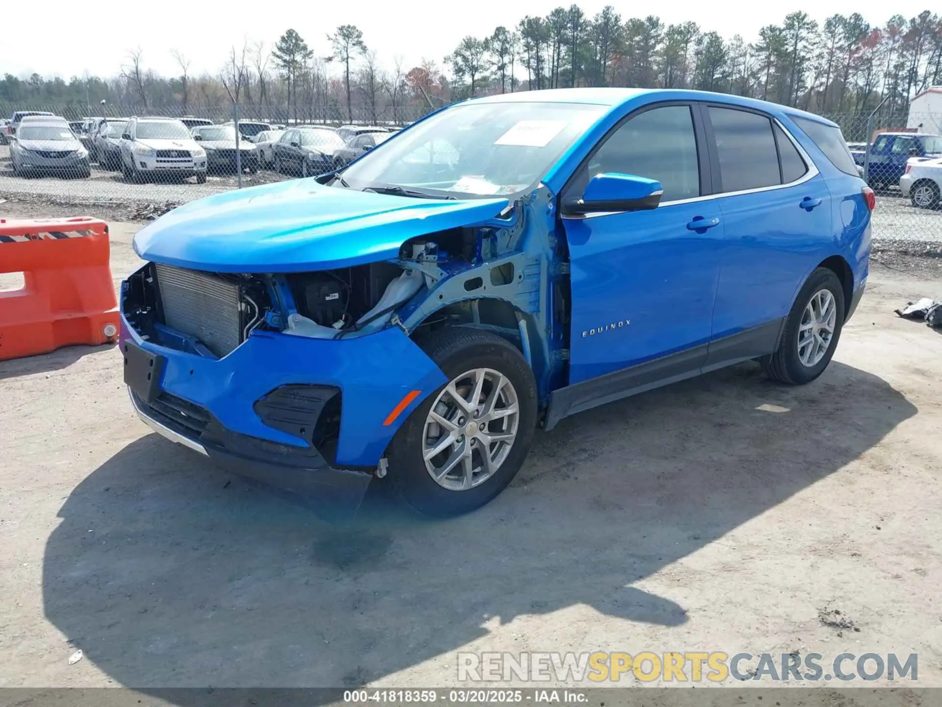 2 Фотография поврежденного автомобиля 3GNAXKEGXRS151104 CHEVROLET EQUINOX 2024