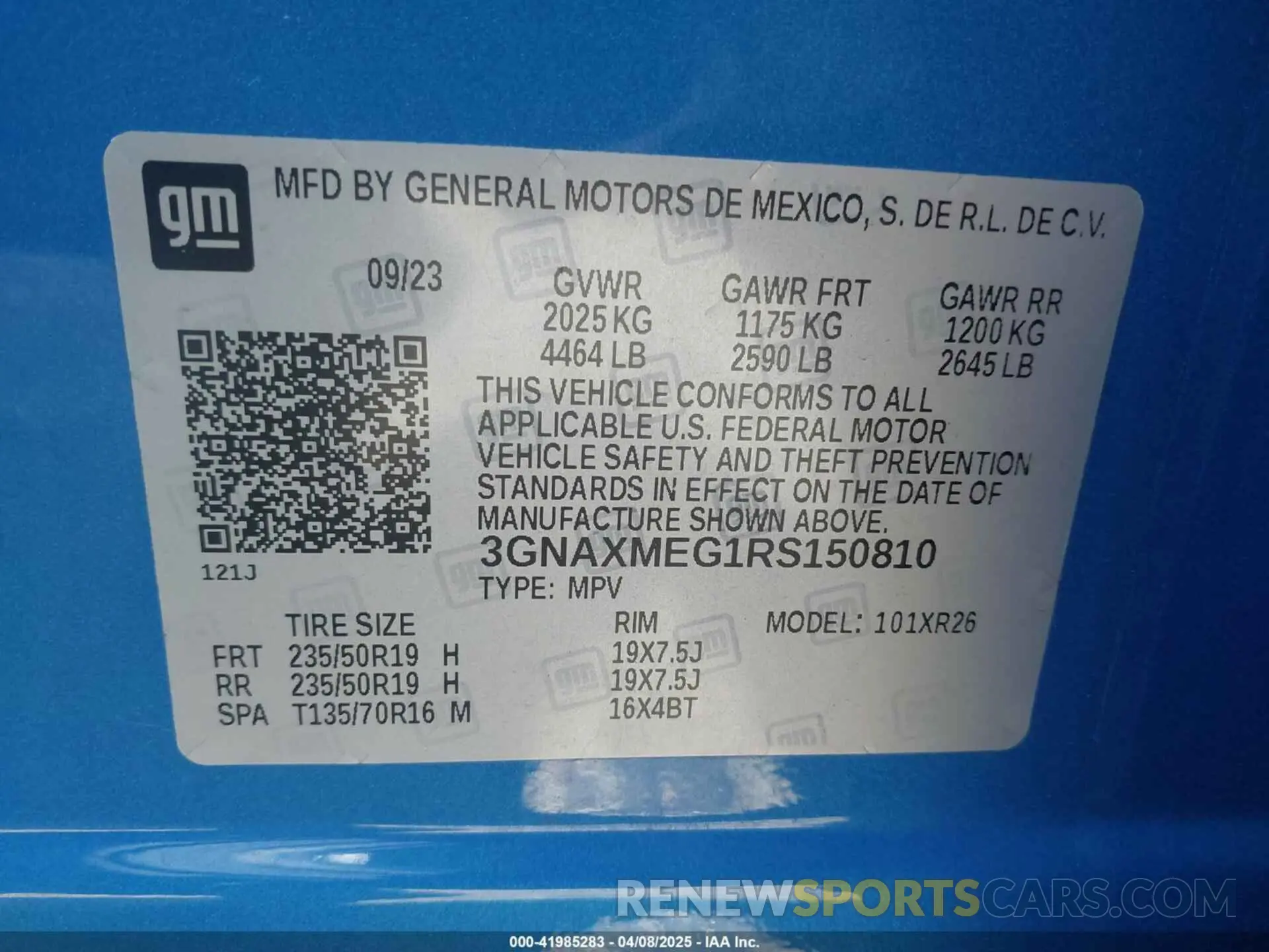 9 Photograph of a damaged car 3GNAXMEG1RS150810 CHEVROLET EQUINOX 2024