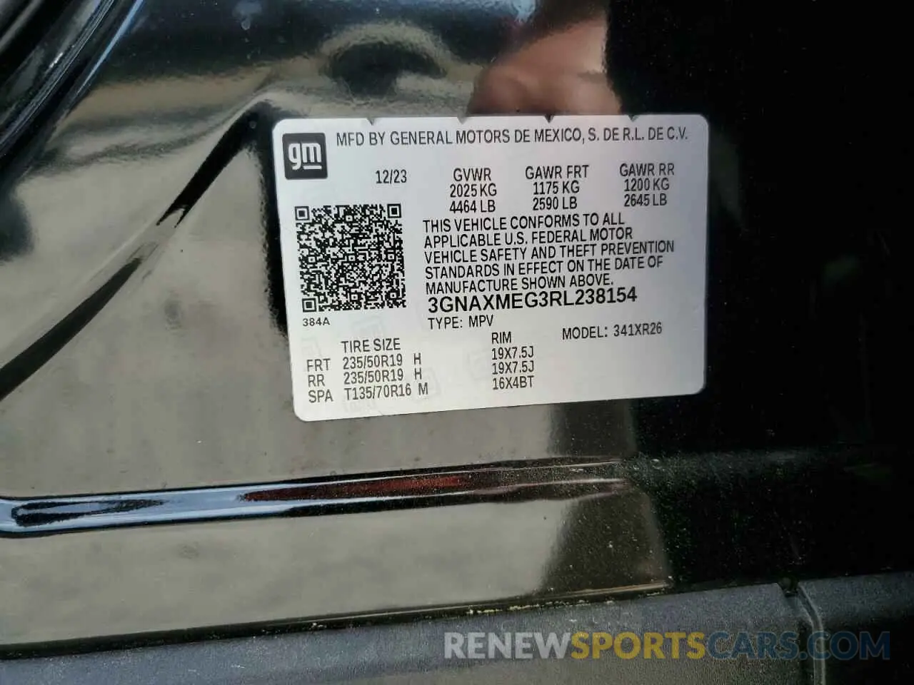 15 Photograph of a damaged car 3GNAXMEG3RL238154 CHEVROLET EQUINOX 2024