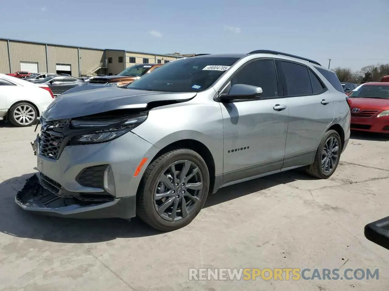 1 Photograph of a damaged car 3GNAXMEG5RS235651 CHEVROLET EQUINOX 2024