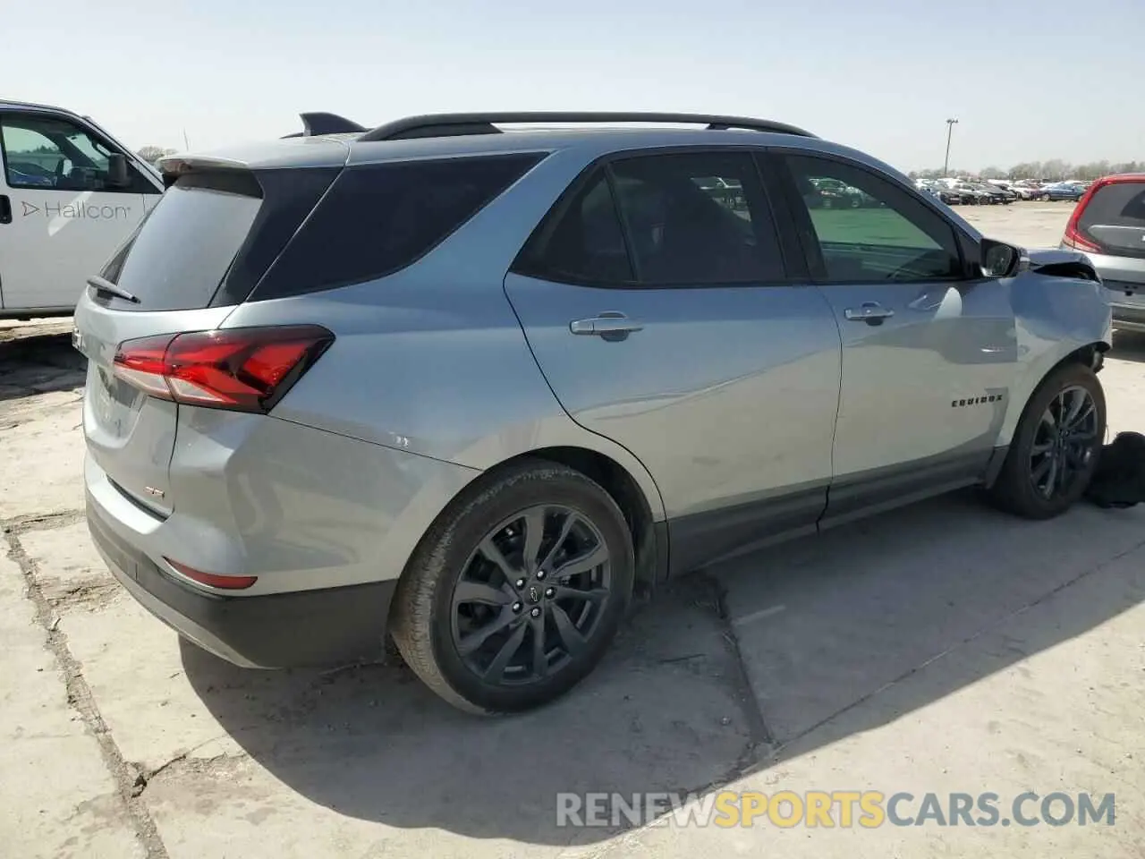 3 Photograph of a damaged car 3GNAXMEG5RS235651 CHEVROLET EQUINOX 2024