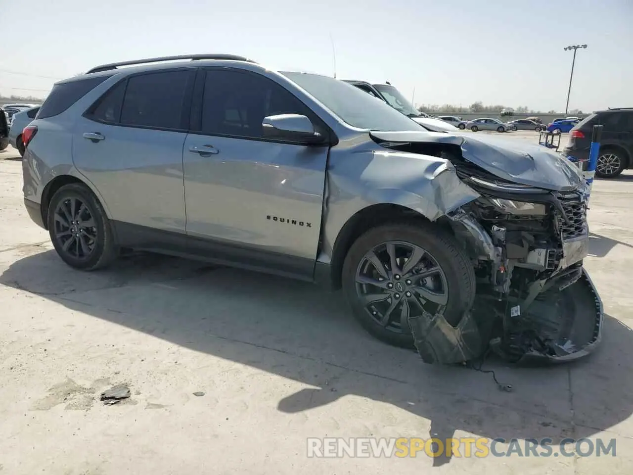 4 Photograph of a damaged car 3GNAXMEG5RS235651 CHEVROLET EQUINOX 2024