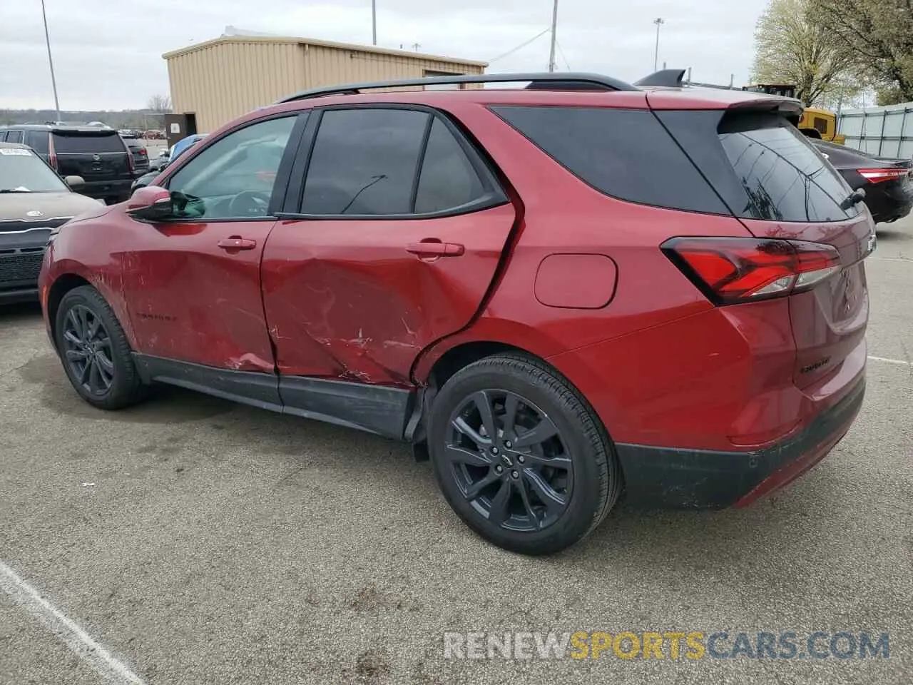 2 Photograph of a damaged car 3GNAXMEG9RS221056 CHEVROLET EQUINOX 2024