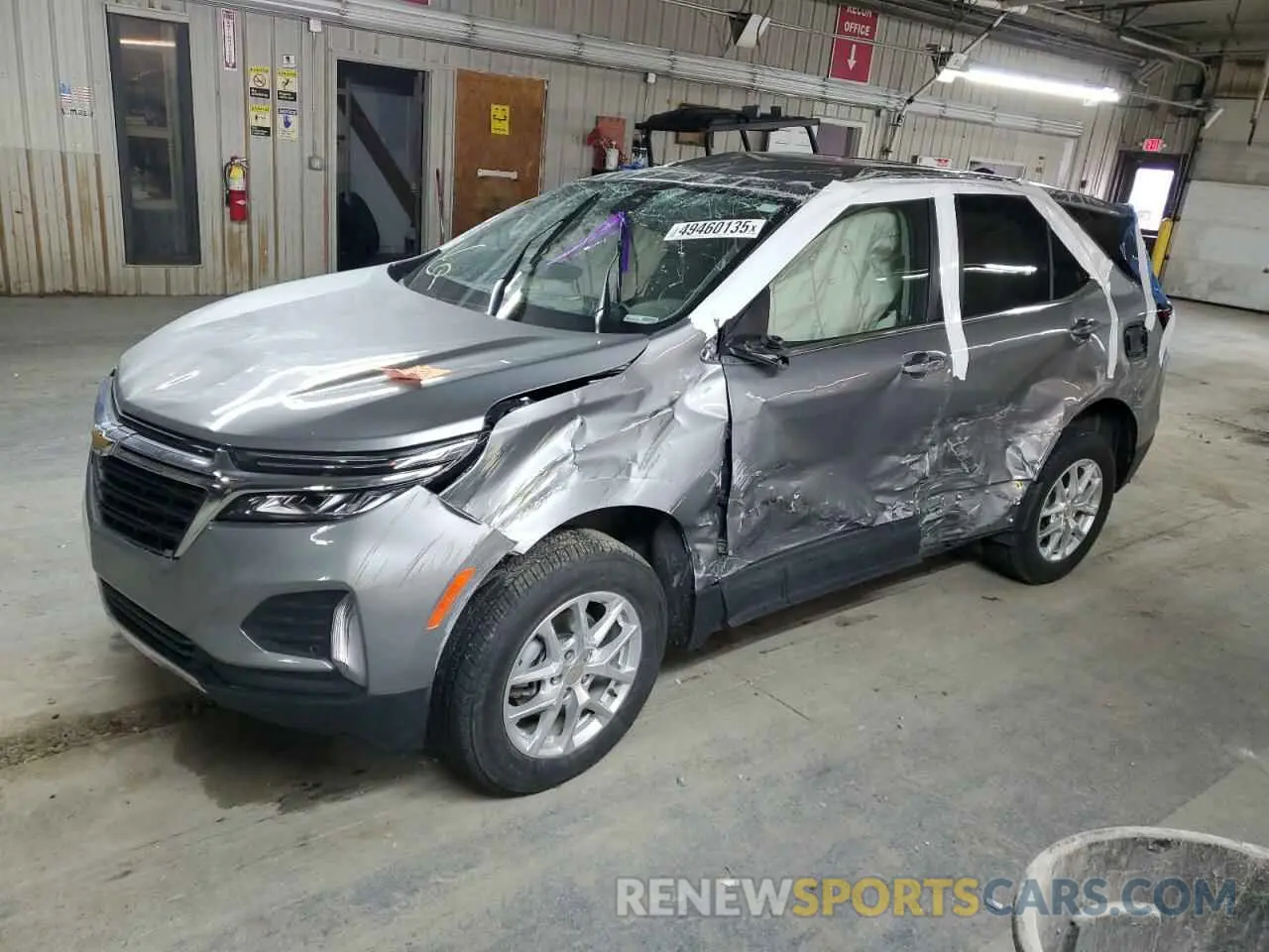 1 Фотография поврежденного автомобиля 3GNAXTEG3RL332559 CHEVROLET EQUINOX 2024