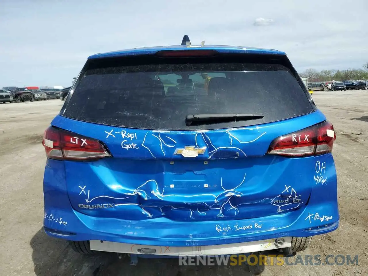 6 Фотография поврежденного автомобиля 3GNAXUEG0RL226978 CHEVROLET EQUINOX 2024