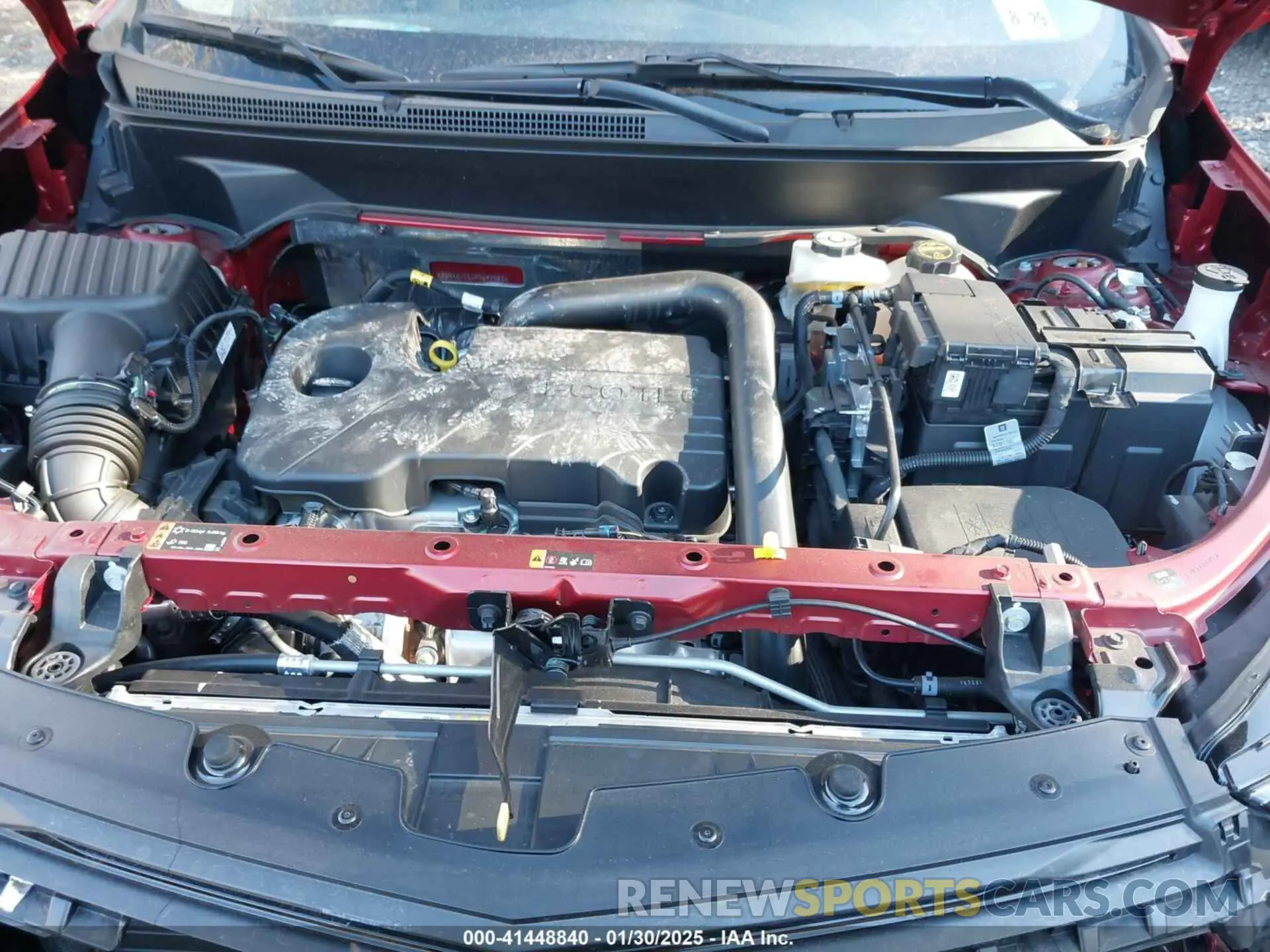 10 Photograph of a damaged car 3GNAXUEG2RS243562 CHEVROLET EQUINOX 2024