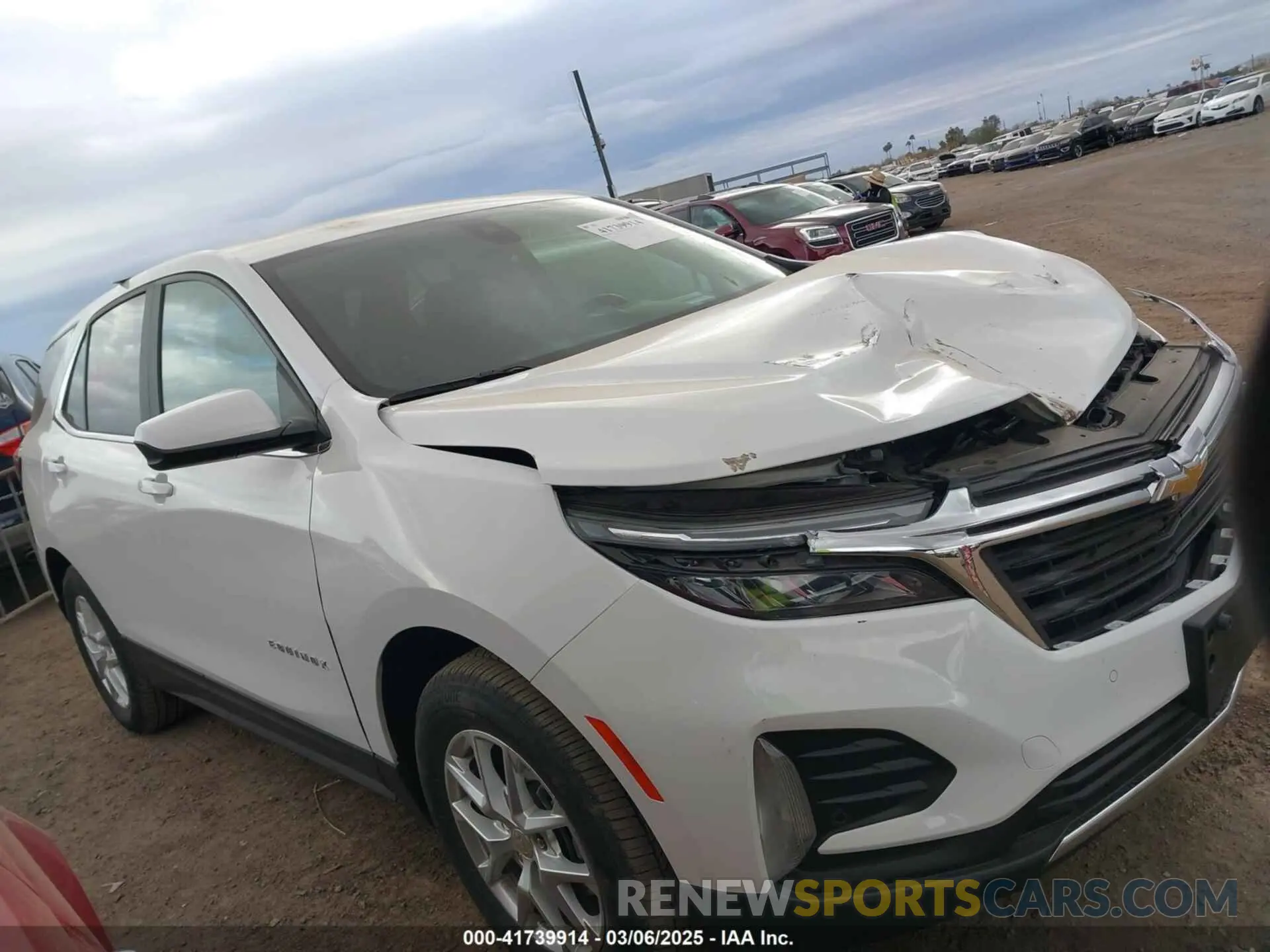 1 Photograph of a damaged car 3GNAXUEG3RL305061 CHEVROLET EQUINOX 2024