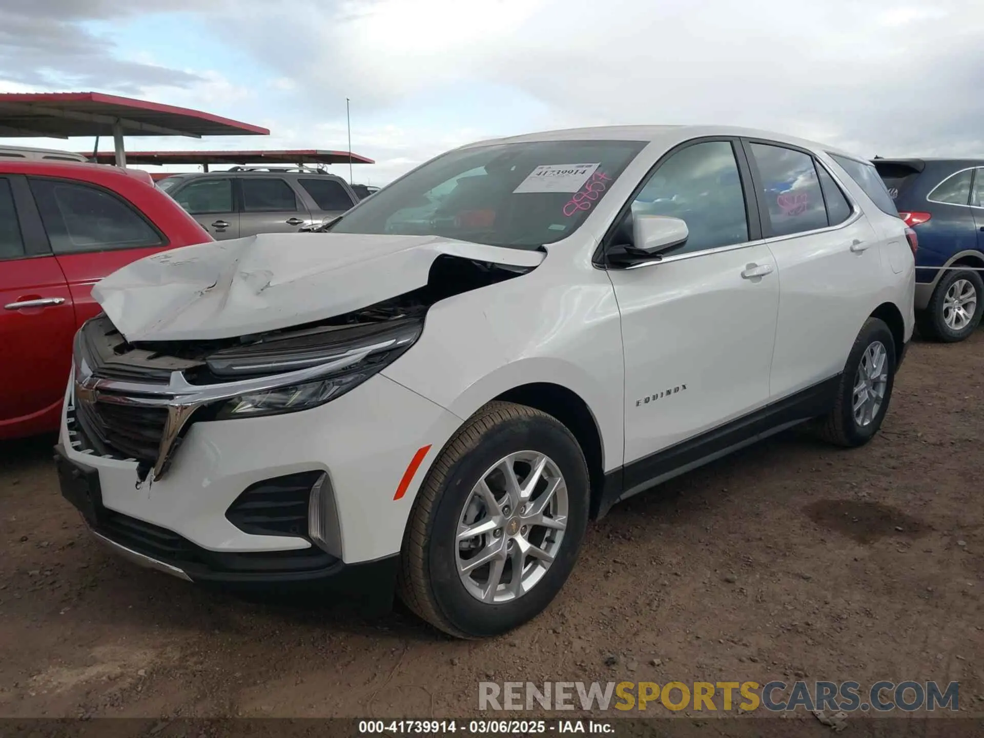 2 Photograph of a damaged car 3GNAXUEG3RL305061 CHEVROLET EQUINOX 2024