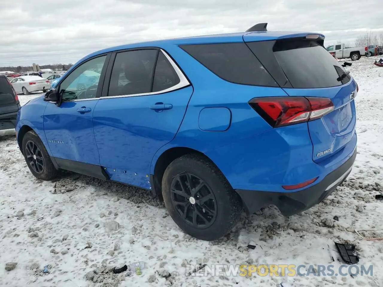 2 Photograph of a damaged car 3GNAXUEG3RS108820 CHEVROLET EQUINOX 2024