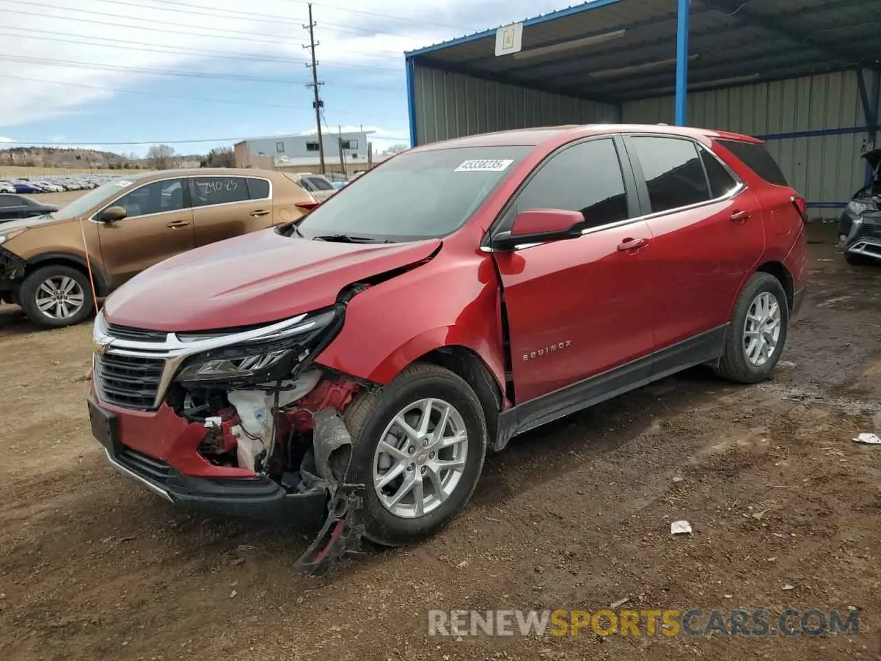 1 Photograph of a damaged car 3GNAXUEG4RL113227 CHEVROLET EQUINOX 2024