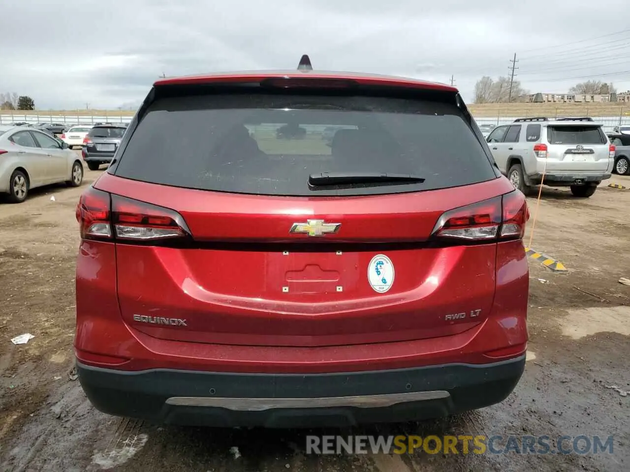 6 Photograph of a damaged car 3GNAXUEG4RL113227 CHEVROLET EQUINOX 2024