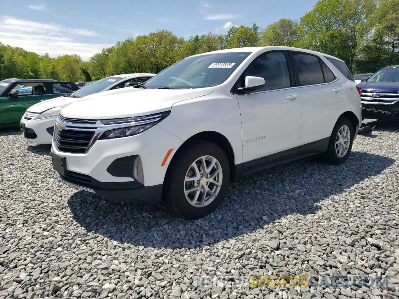 1 Photograph of a damaged car 3GNAXUEG6RS118239 CHEVROLET EQUINOX 2024