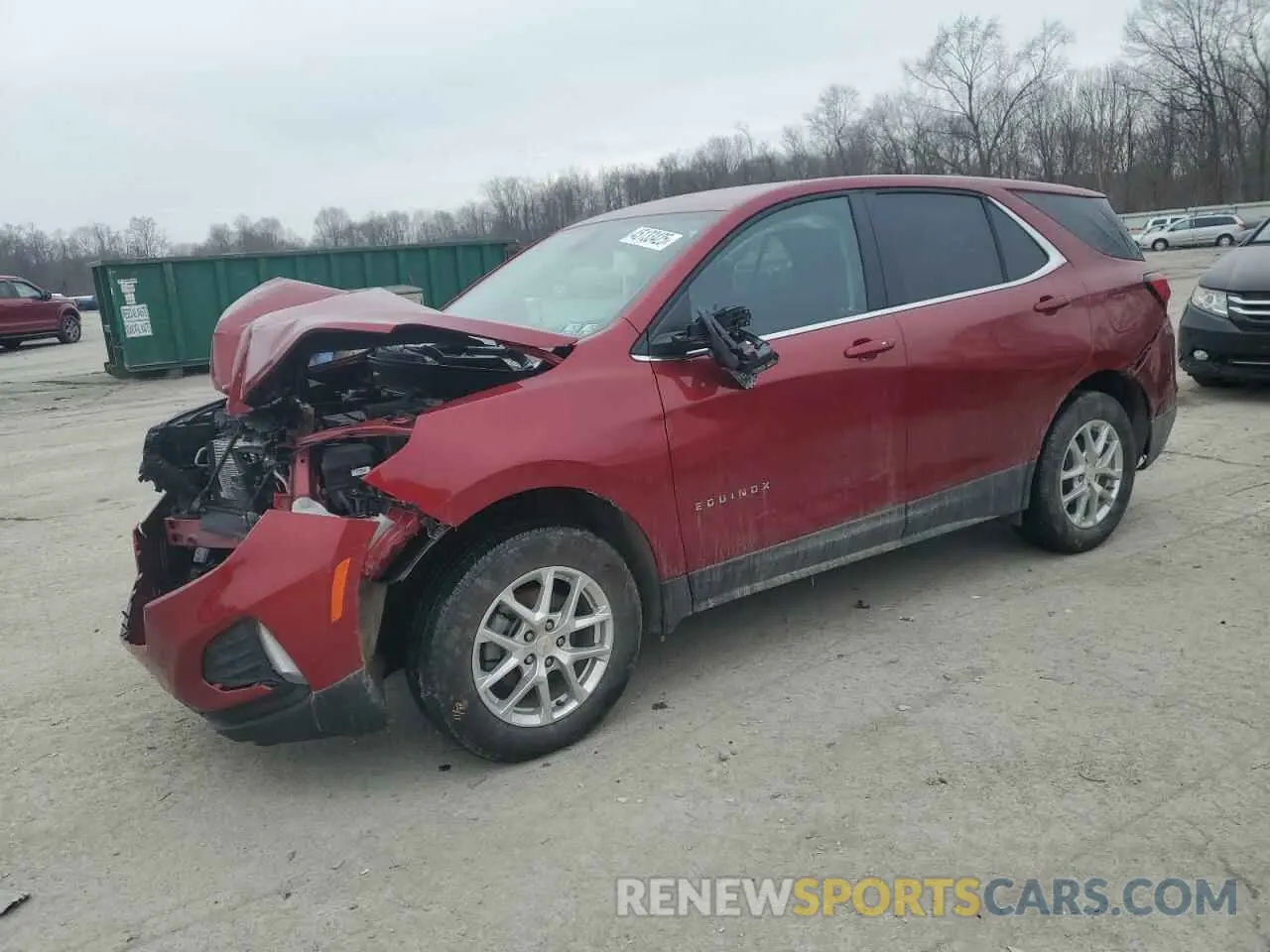1 Photograph of a damaged car 3GNAXUEG6RS149796 CHEVROLET EQUINOX 2024