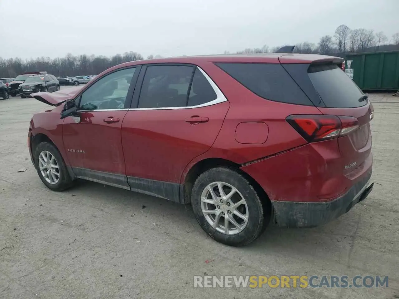 2 Photograph of a damaged car 3GNAXUEG6RS149796 CHEVROLET EQUINOX 2024