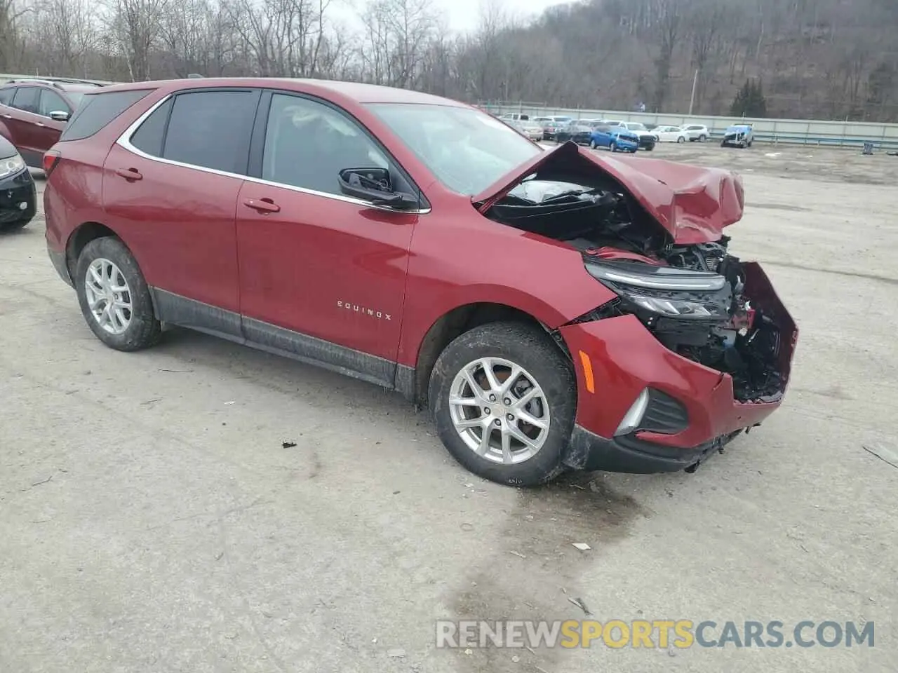 4 Photograph of a damaged car 3GNAXUEG6RS149796 CHEVROLET EQUINOX 2024