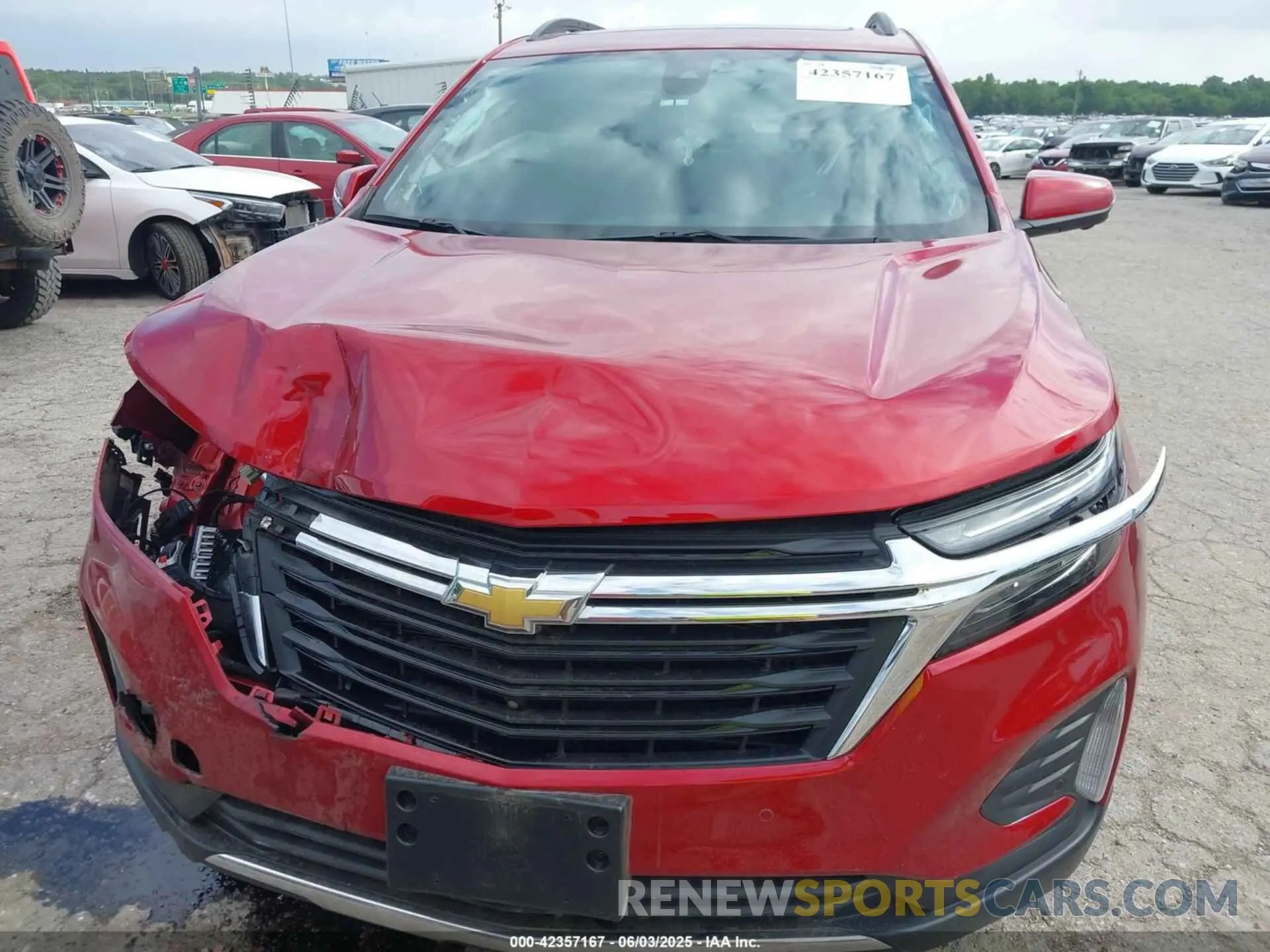 13 Фотография поврежденного автомобиля 3GNAXUEG7RL108751 CHEVROLET EQUINOX 2024