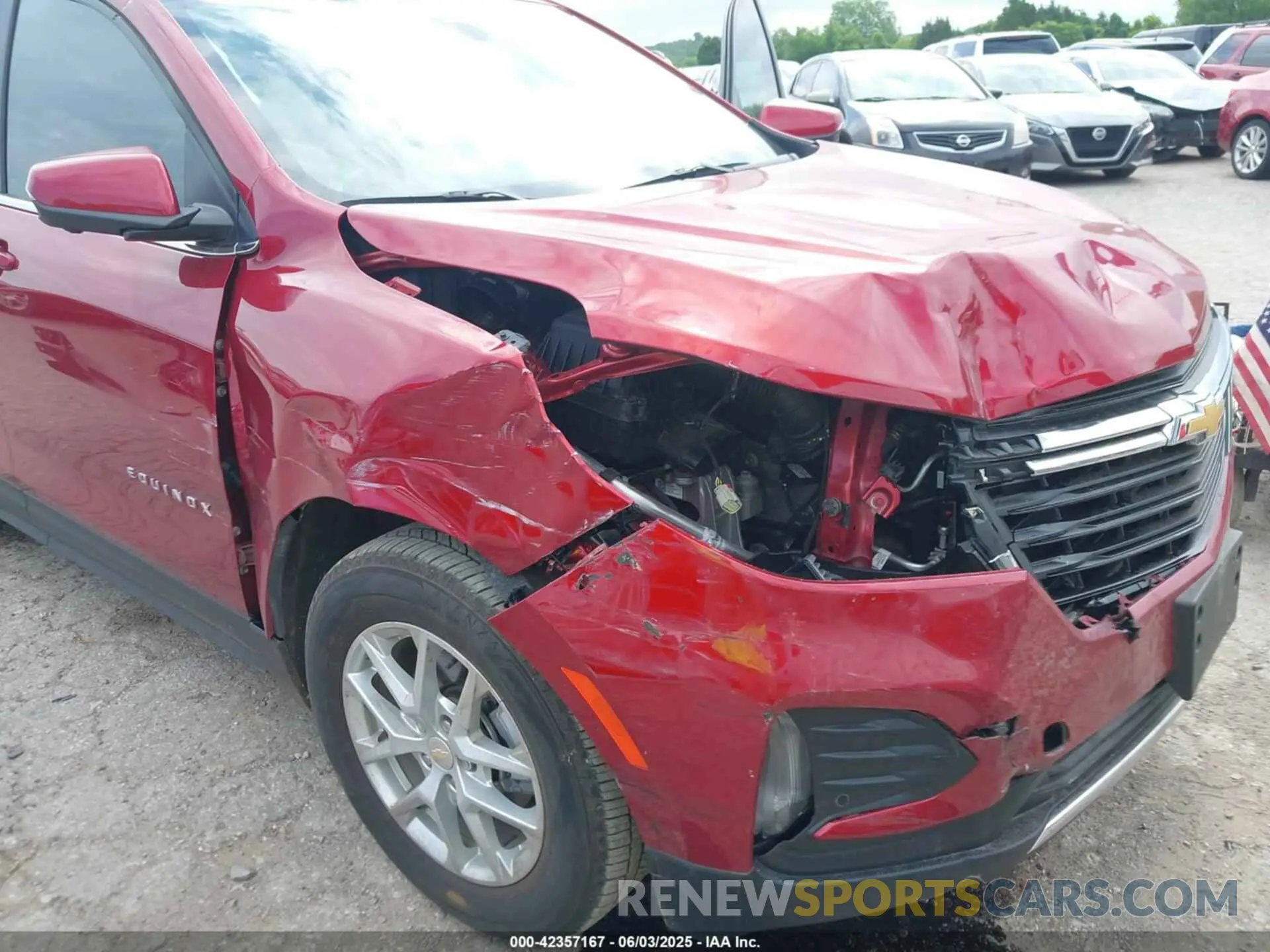 6 Фотография поврежденного автомобиля 3GNAXUEG7RL108751 CHEVROLET EQUINOX 2024