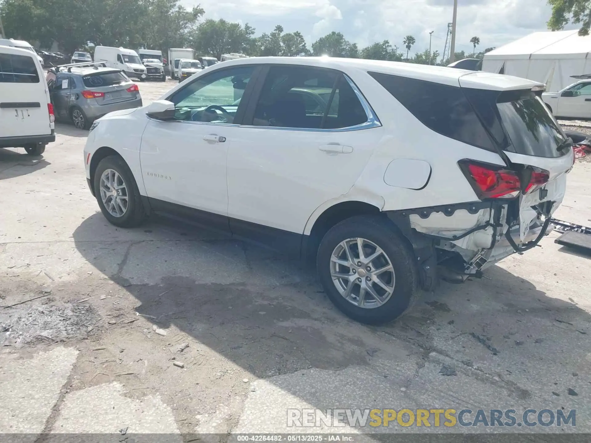 3 Photograph of a damaged car 3GNAXUEG7RL232423 CHEVROLET EQUINOX 2024