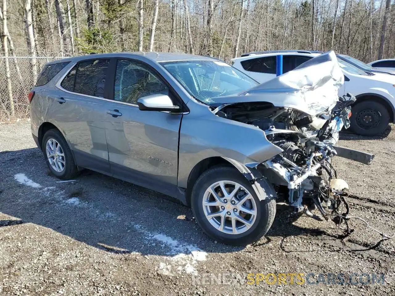 4 Фотография поврежденного автомобиля 3GNAXUEG8RS174277 CHEVROLET EQUINOX 2024