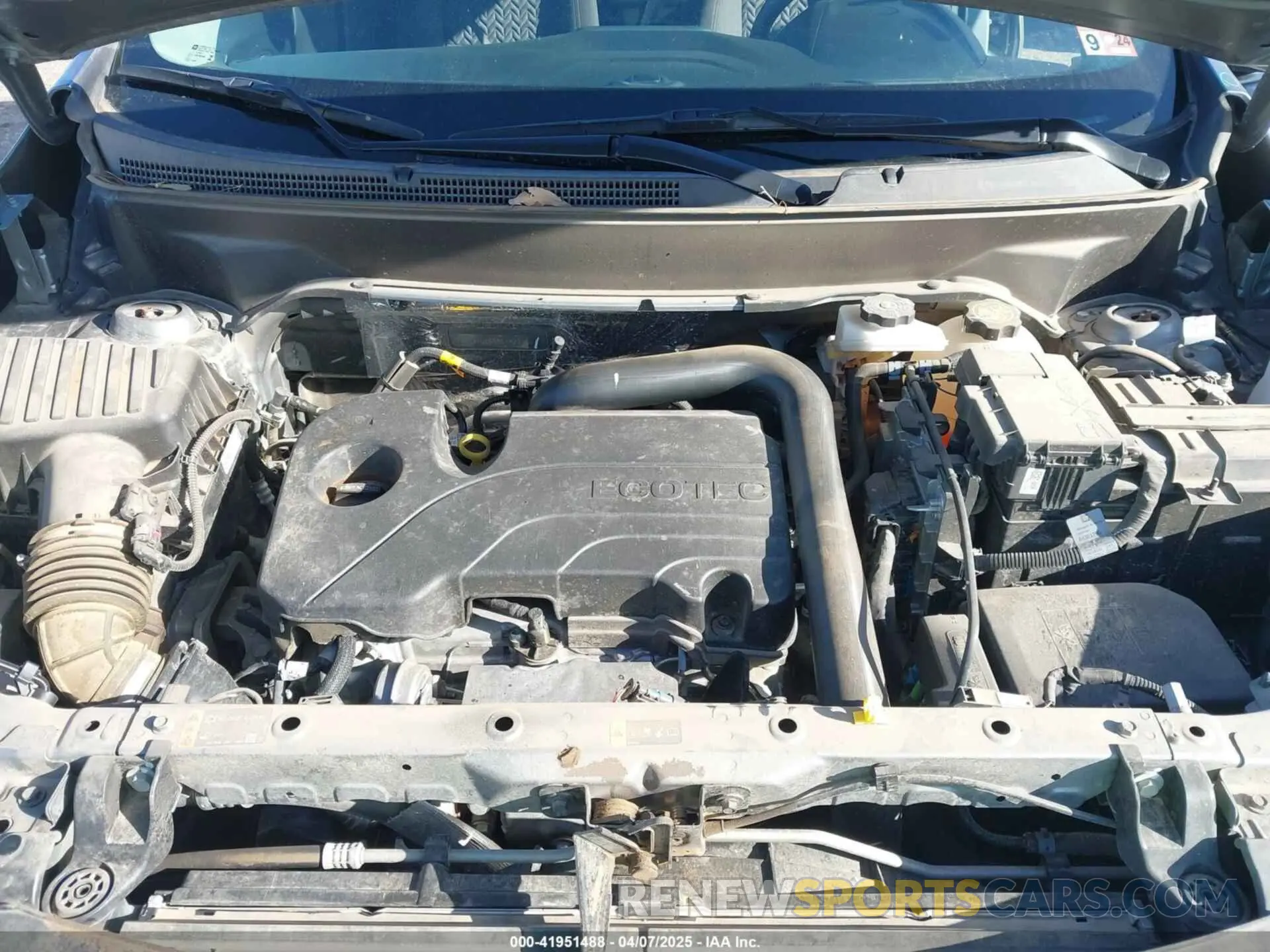 10 Photograph of a damaged car 3GNAXUEG9RS142311 CHEVROLET EQUINOX 2024