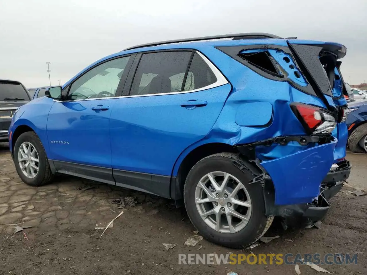 2 Photograph of a damaged car 3GNAXUEG9RS151963 CHEVROLET EQUINOX 2024