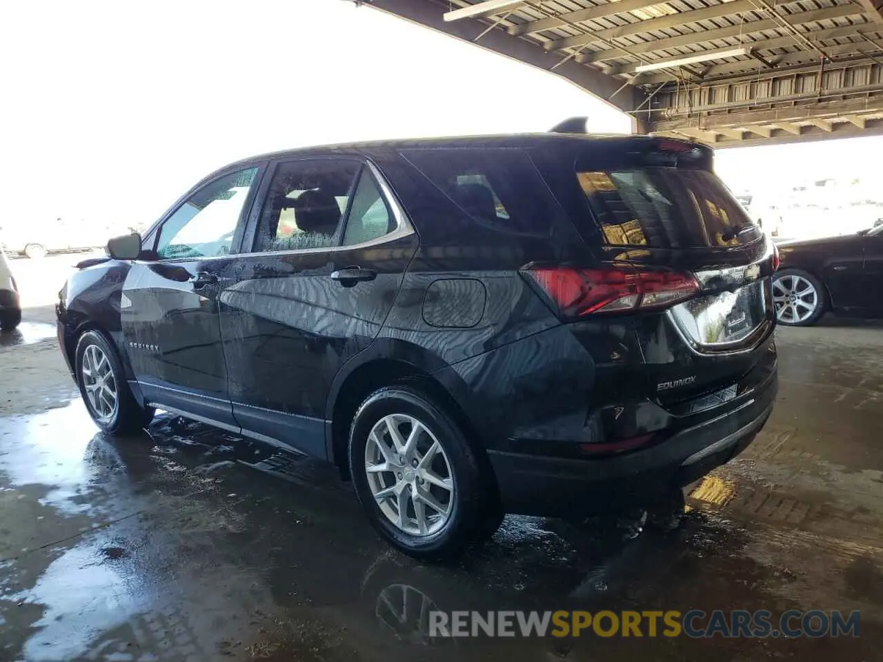 2 Photograph of a damaged car 3GNAXUEGXRL308023 CHEVROLET EQUINOX 2024