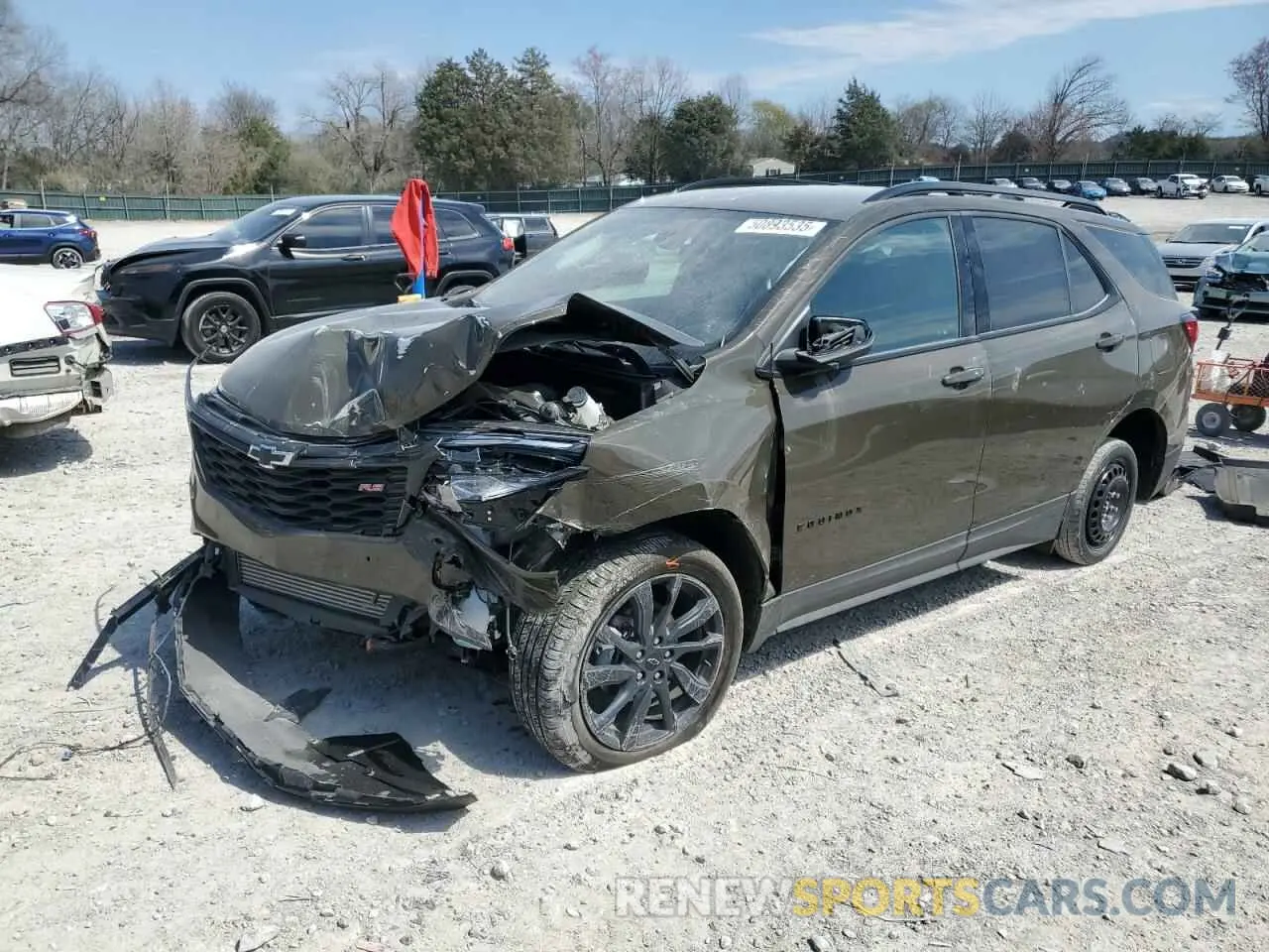 1 Photograph of a damaged car 3GNAXWEG2RL117630 CHEVROLET EQUINOX 2024
