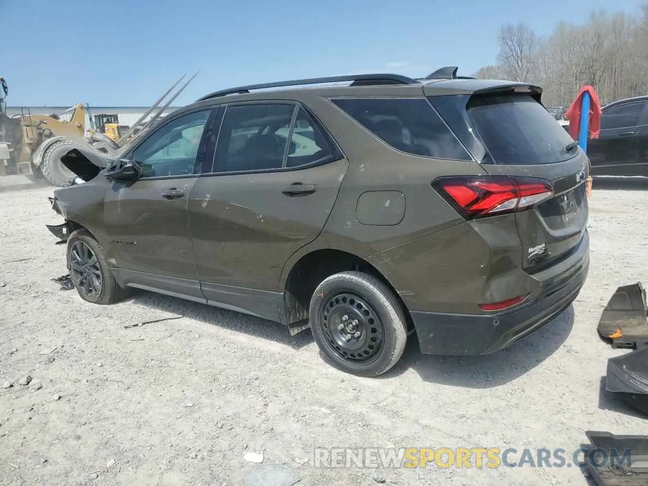 2 Photograph of a damaged car 3GNAXWEG2RL117630 CHEVROLET EQUINOX 2024