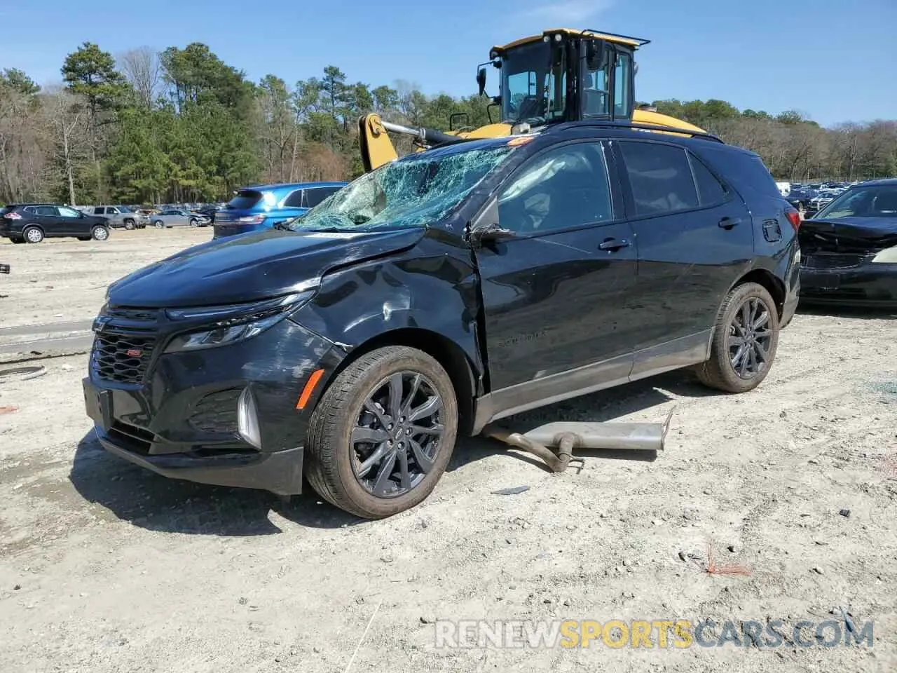 1 Photograph of a damaged car 3GNAXWEG3RL103722 CHEVROLET EQUINOX 2024