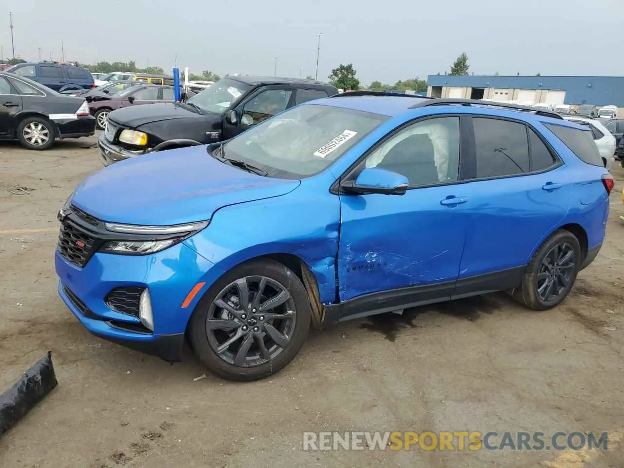 1 Фотография поврежденного автомобиля 3GNAXWEG5RS249352 CHEVROLET EQUINOX 2024
