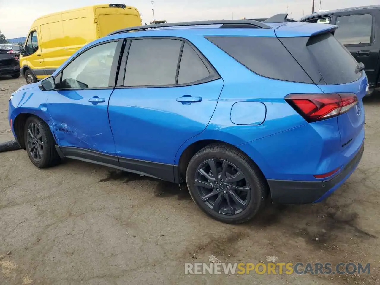 2 Фотография поврежденного автомобиля 3GNAXWEG5RS249352 CHEVROLET EQUINOX 2024