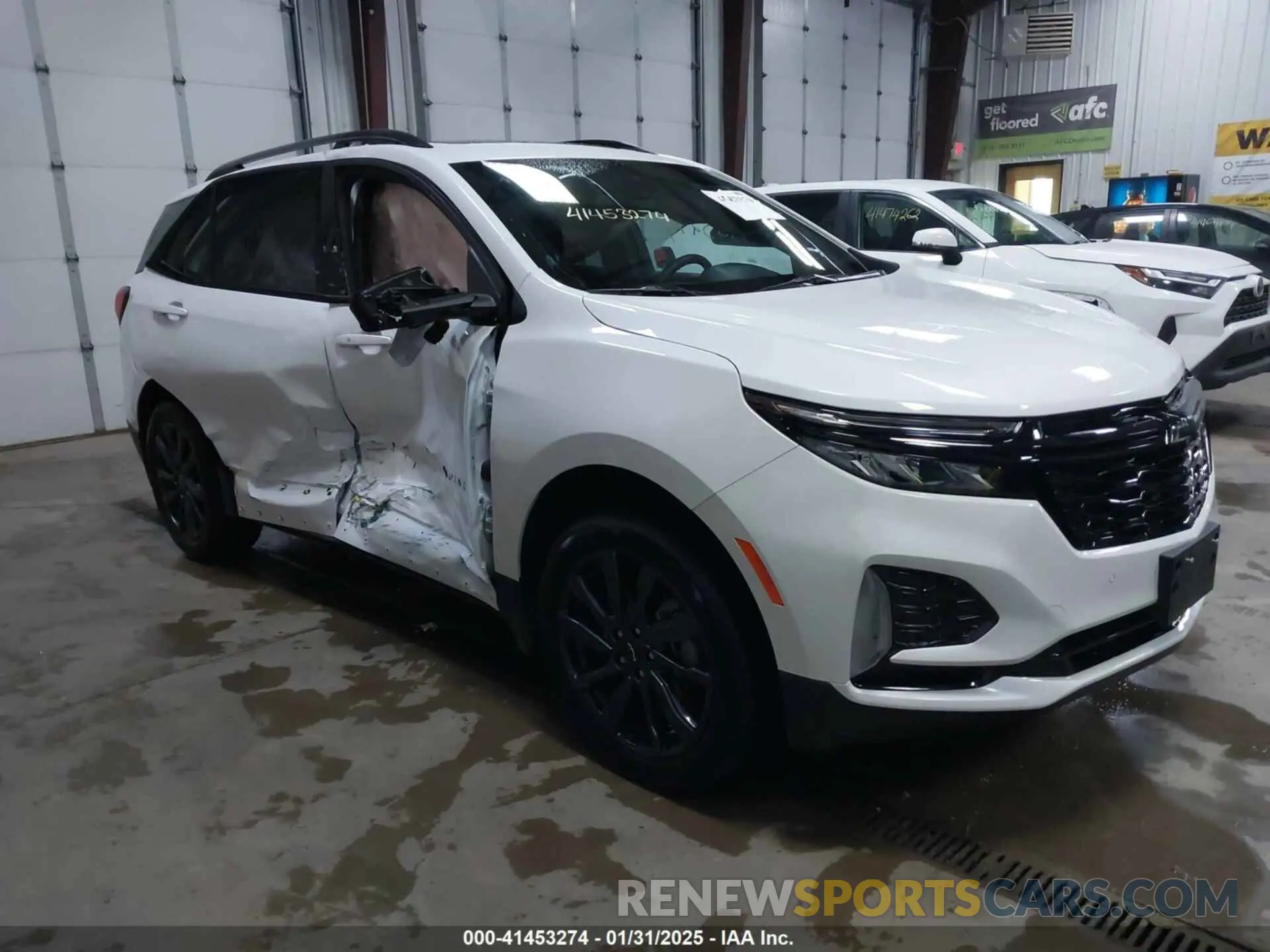 1 Photograph of a damaged car 3GNAXWEG7RL221028 CHEVROLET EQUINOX 2024