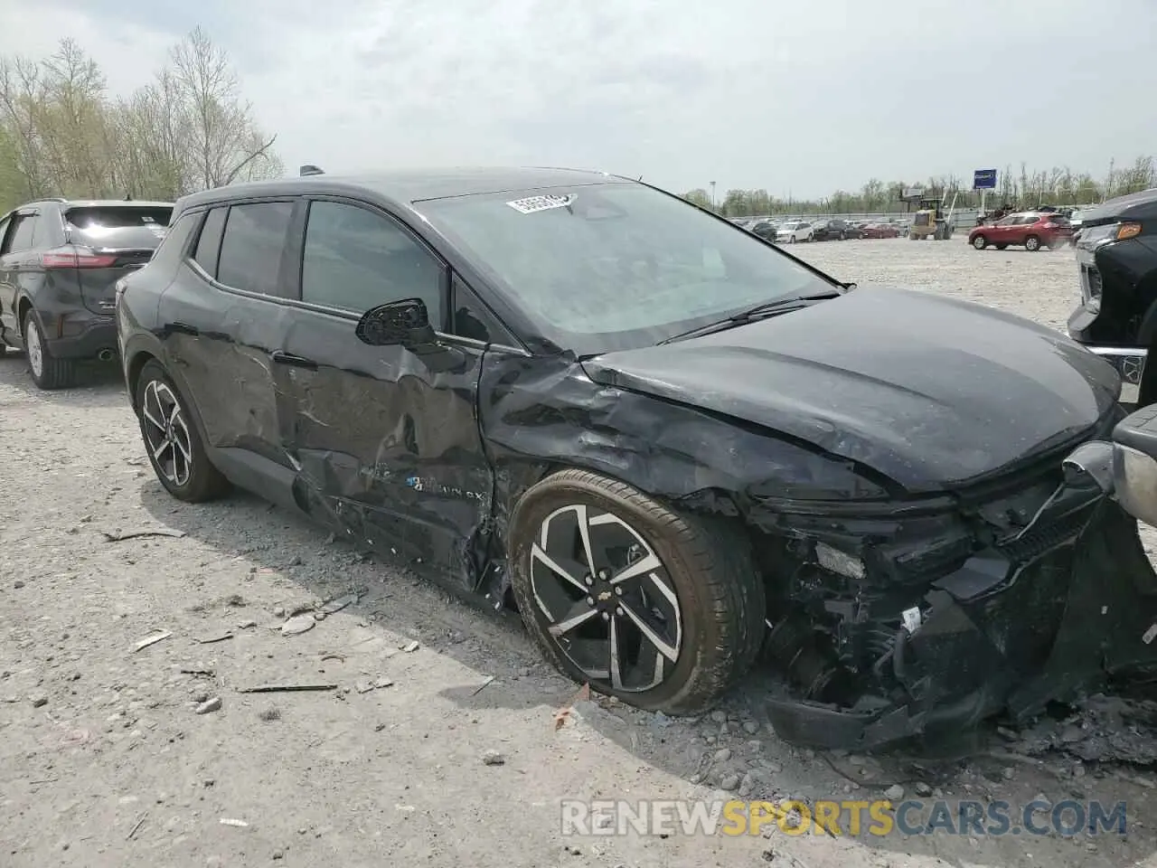 4 Photograph of a damaged car 3GN7DLRP9SS118412 CHEVROLET EQUINOX 2025